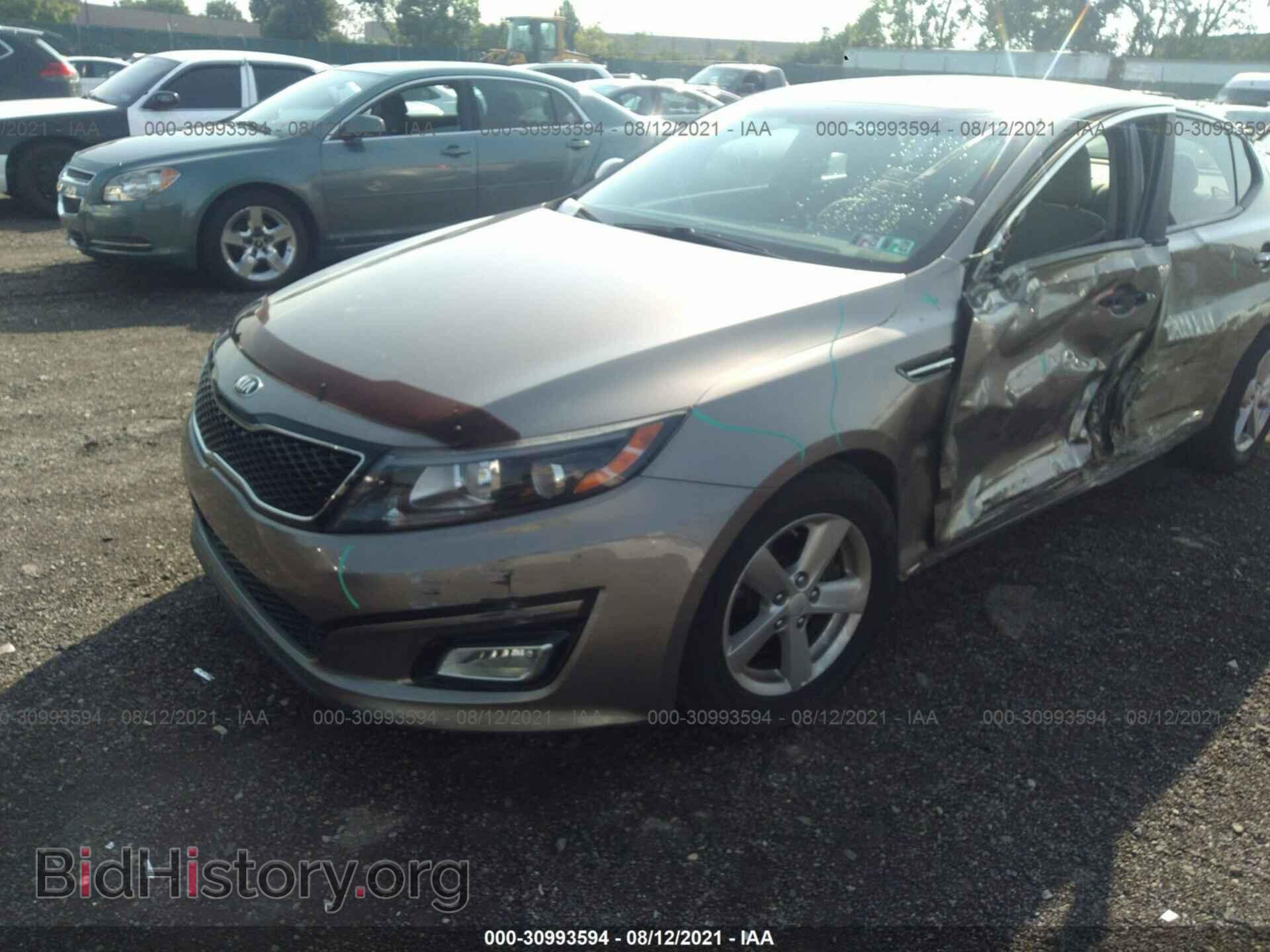 2015 KIA OPTIMA - VIN: 5XXGM4A79FG426783 - Фото 2