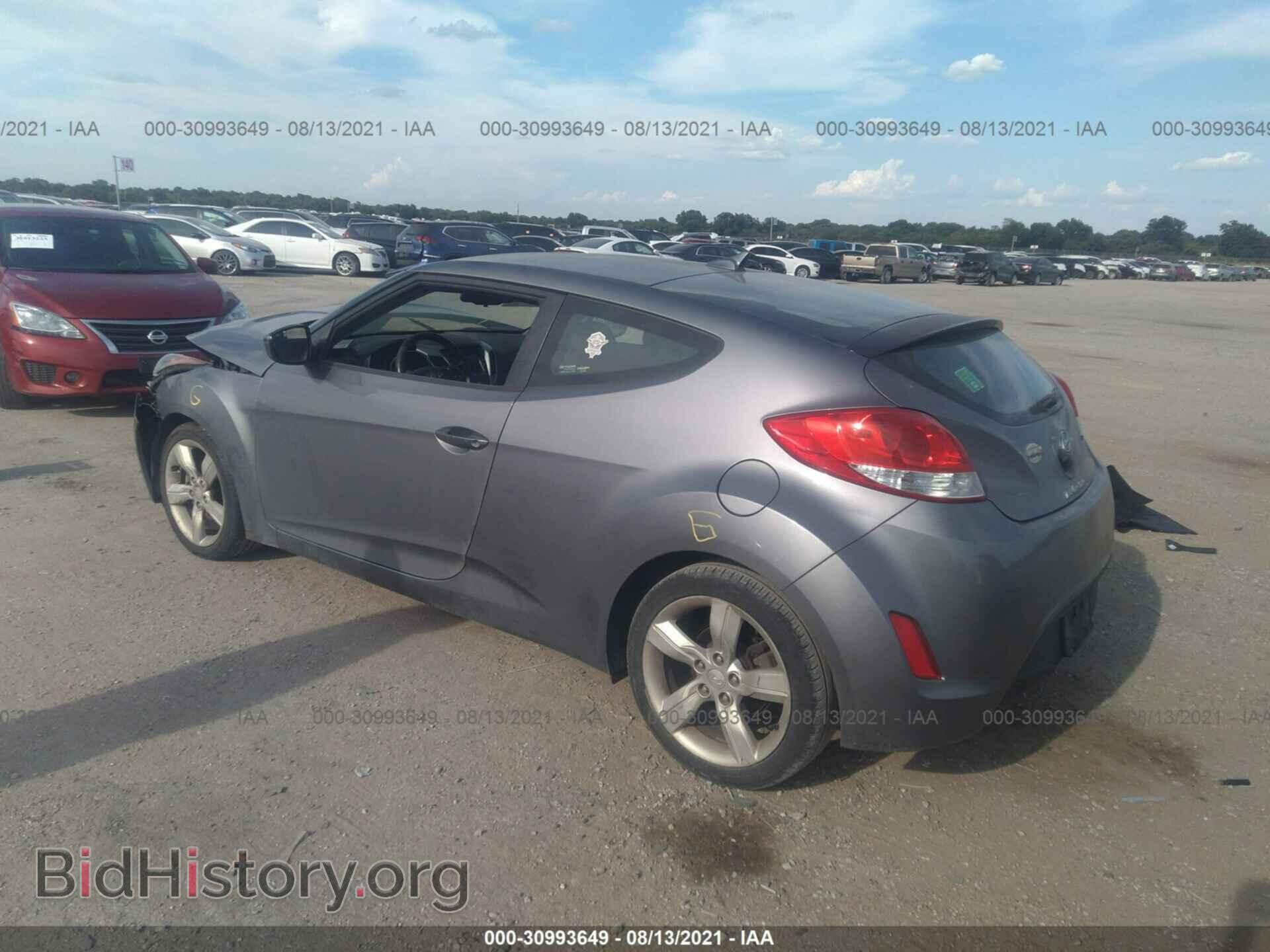 2014 HYUNDAI VELOSTER - VIN: KMHTC6AD5EU218228 - Фото 3
