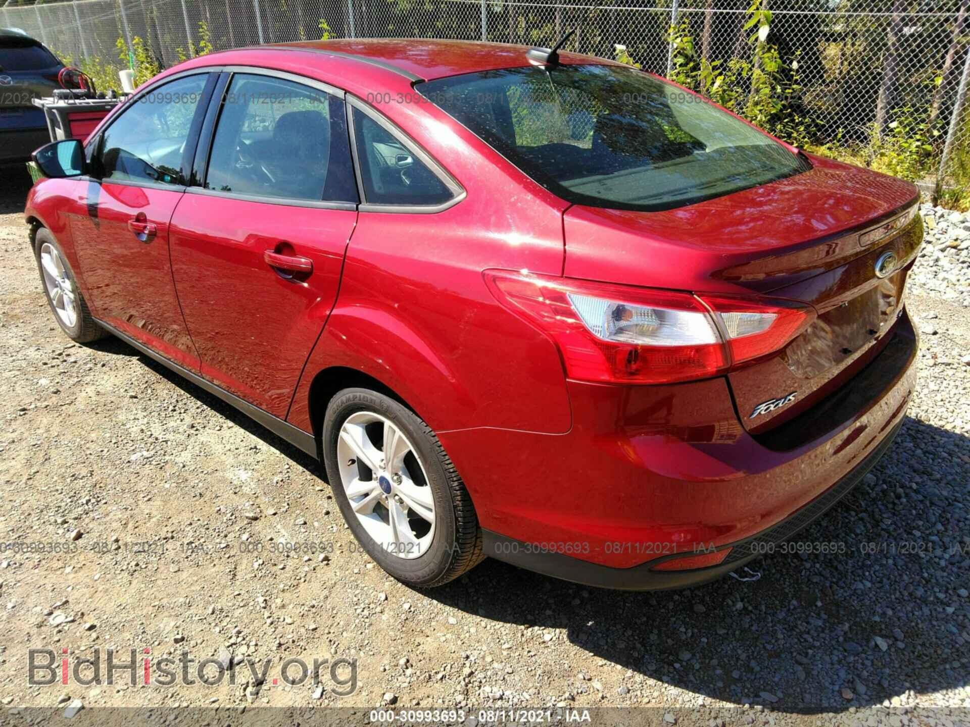 2014 FORD FOCUS - VIN: 1FADP3F2XEL462195 - Фото 3