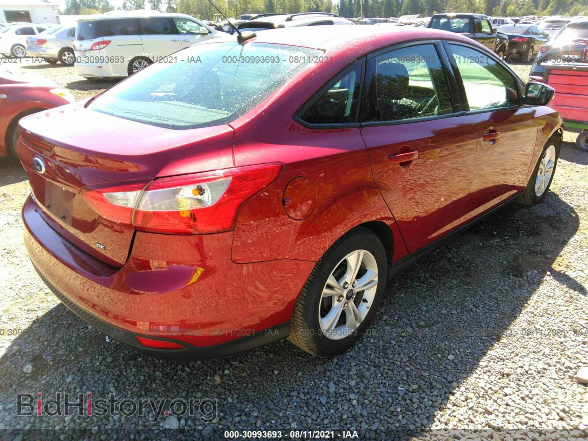 2014 FORD FOCUS - VIN: 1FADP3F2XEL462195 - Фото 4