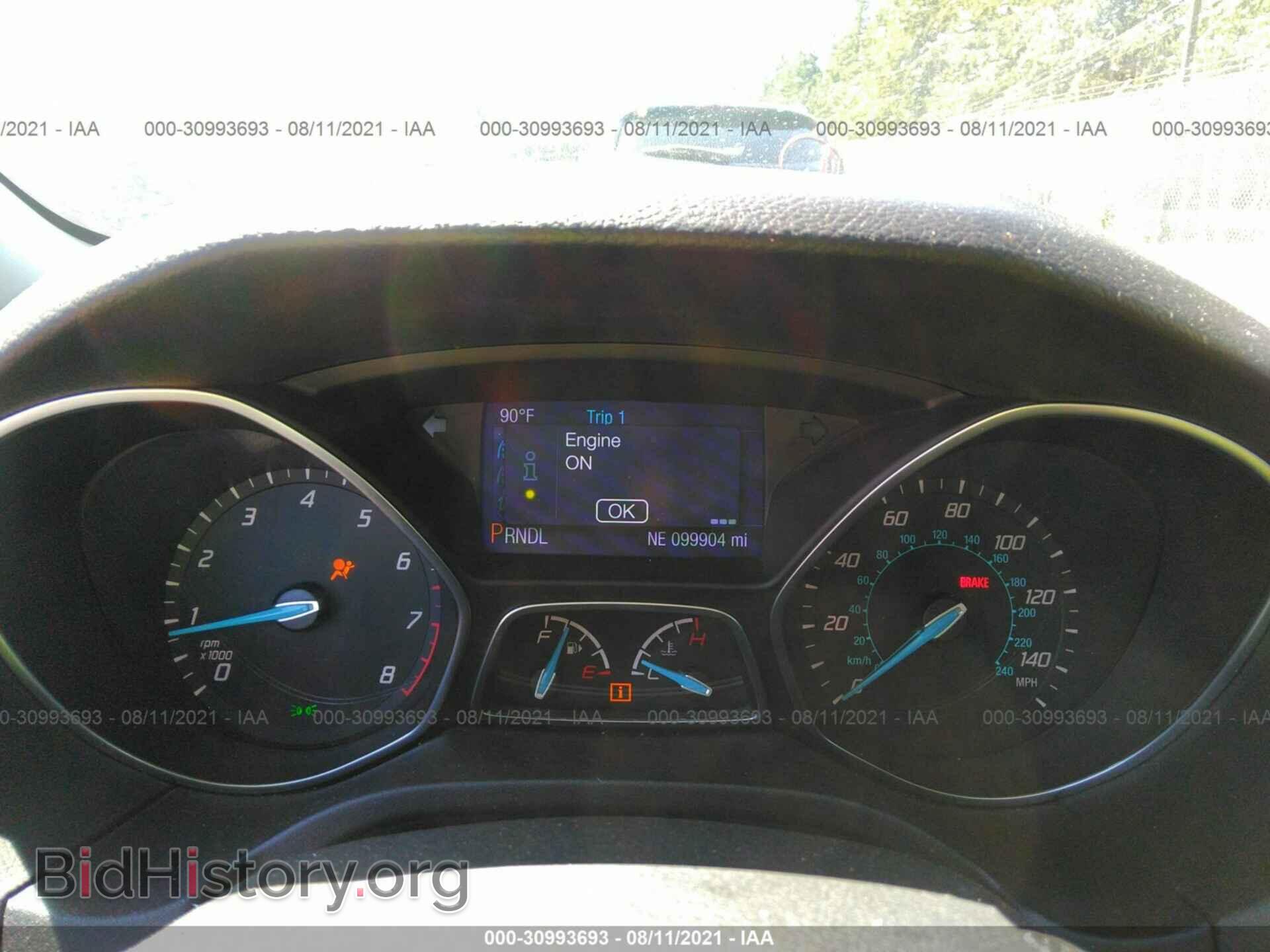 2014 FORD FOCUS - VIN: 1FADP3F2XEL462195 - Фото 7