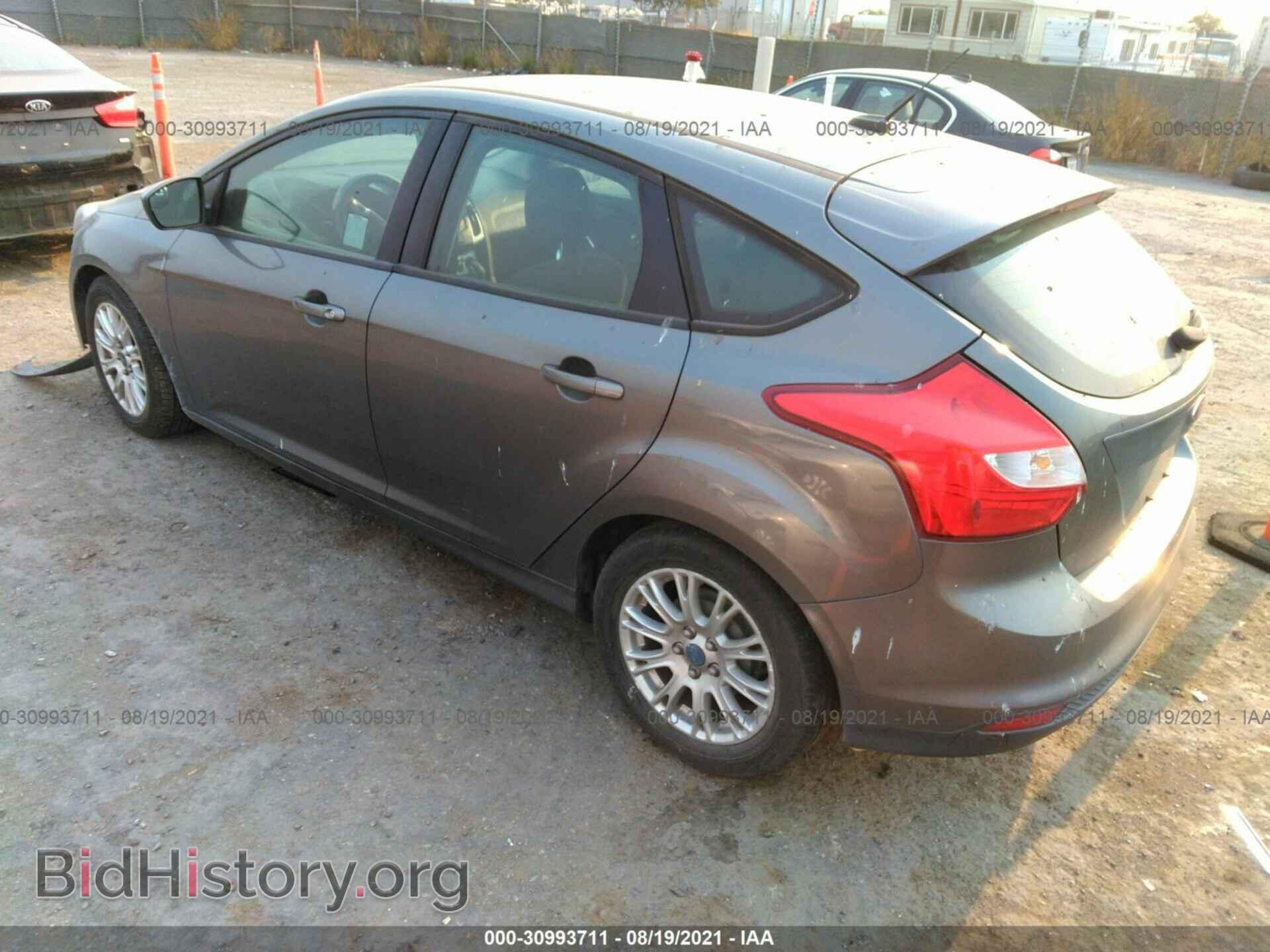 2012 FORD FOCUS - VIN: 1FAHP3K27CL344237 - Фото 3