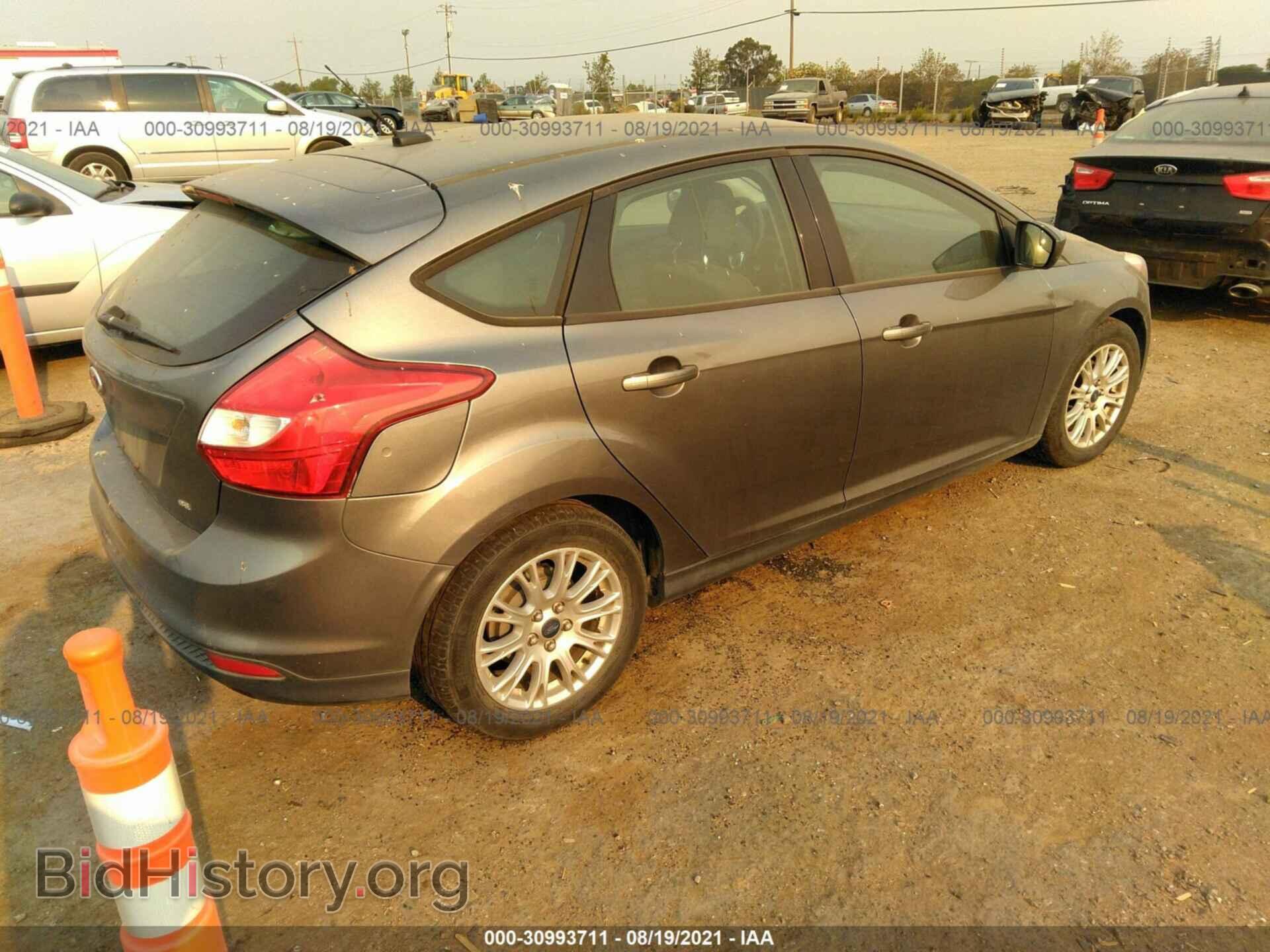 2012 FORD FOCUS - VIN: 1FAHP3K27CL344237 - Фото 4