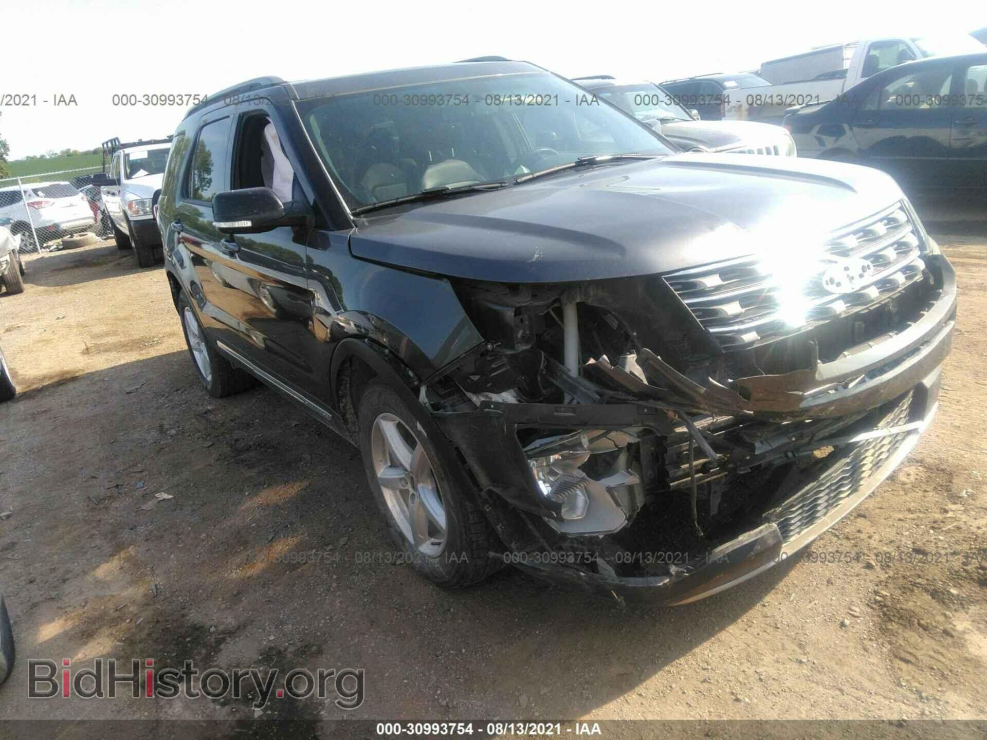 Фотография 1FM5K8D81HGD88627 - FORD EXPLORER 2017