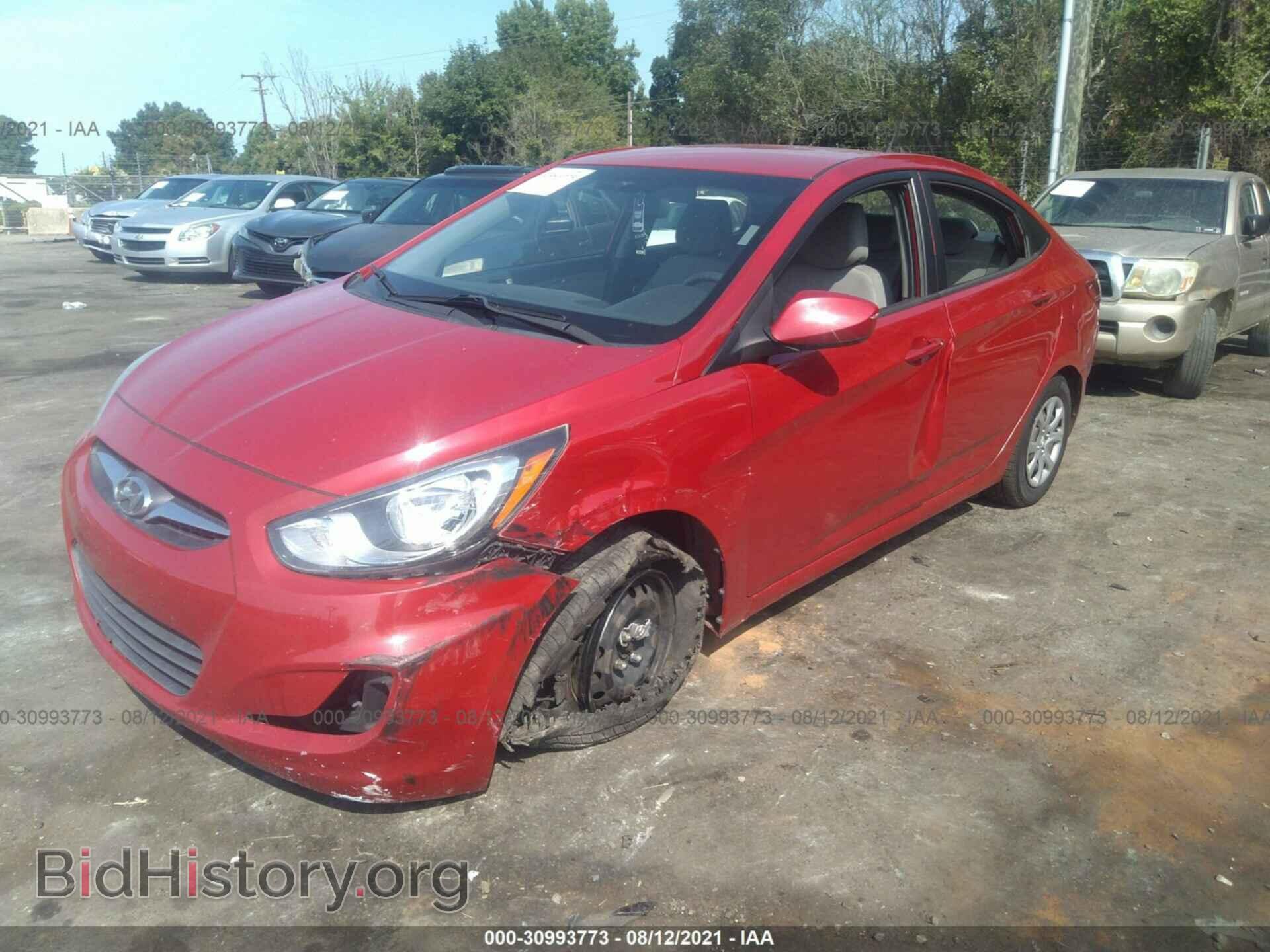 2014 HYUNDAI ACCENT - VIN: KMHCT4AE5EU675263 - Фото 2