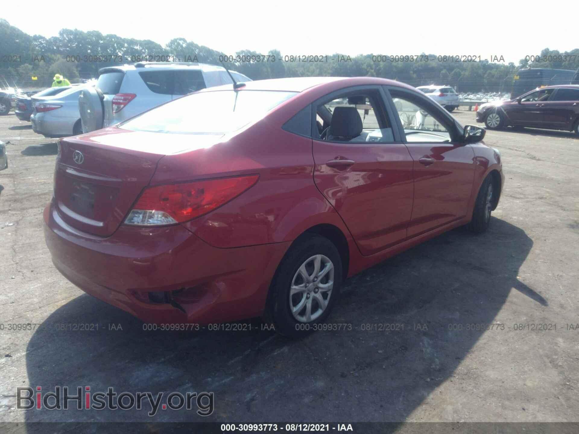 2014 HYUNDAI ACCENT - VIN: KMHCT4AE5EU675263 - Фото 4