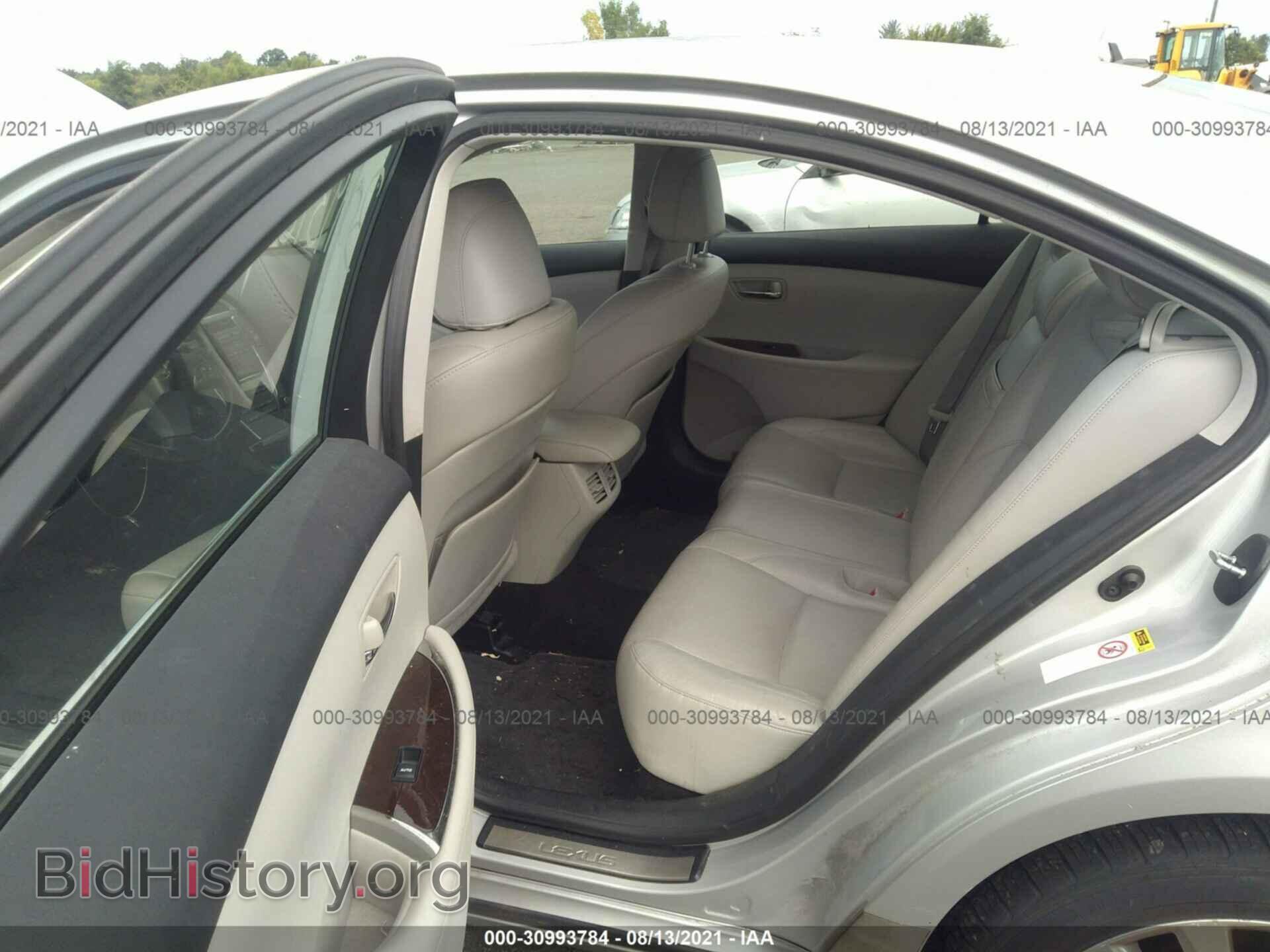 2010 LEXUS ES 350 - VIN: JTHBK1EG6A2381789 - Фото 8