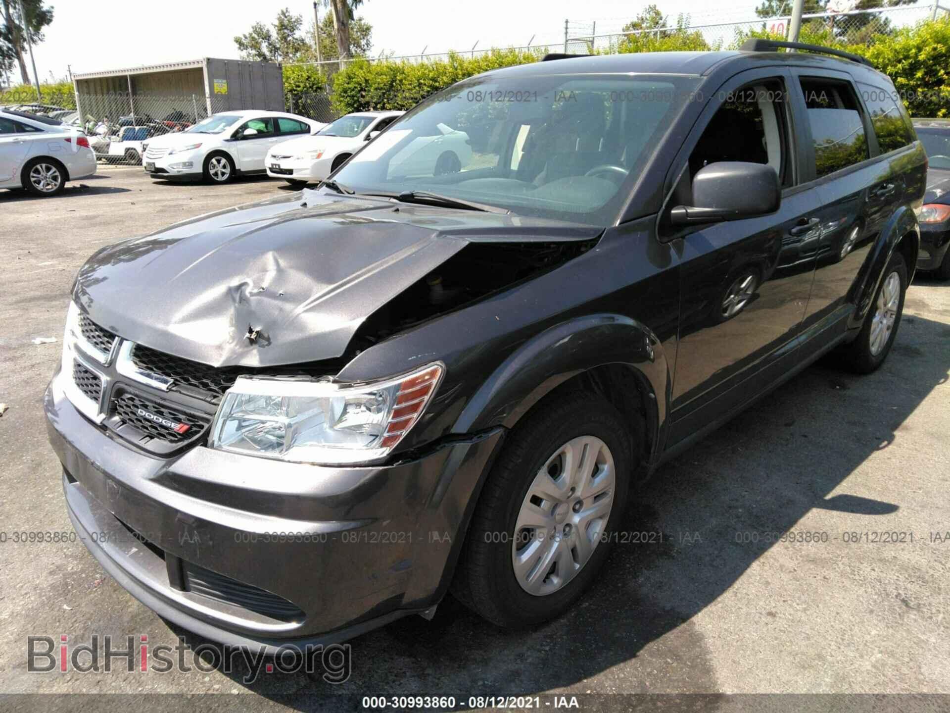 2016 DODGE JOURNEY - VIN: 3C4PDCAB4GT233624 - Фото 2
