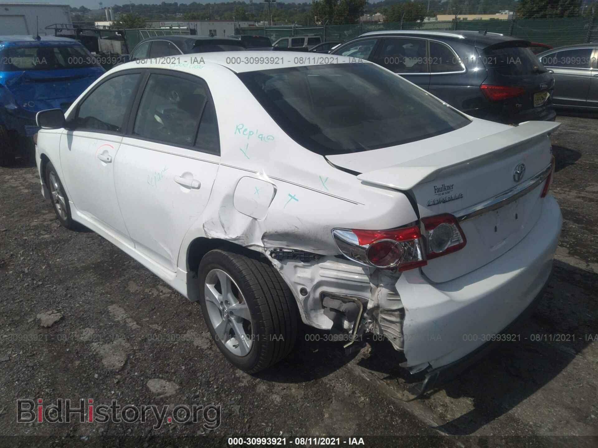 2013 TOYOTA COROLLA - VIN: 2T1BU4EE9DC099454 - Фото 3