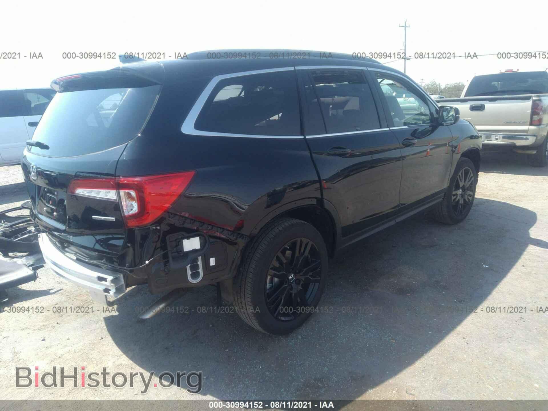 2021 HONDA PILOT - VIN: 5FNYF5H21MB035075 - Фото 4