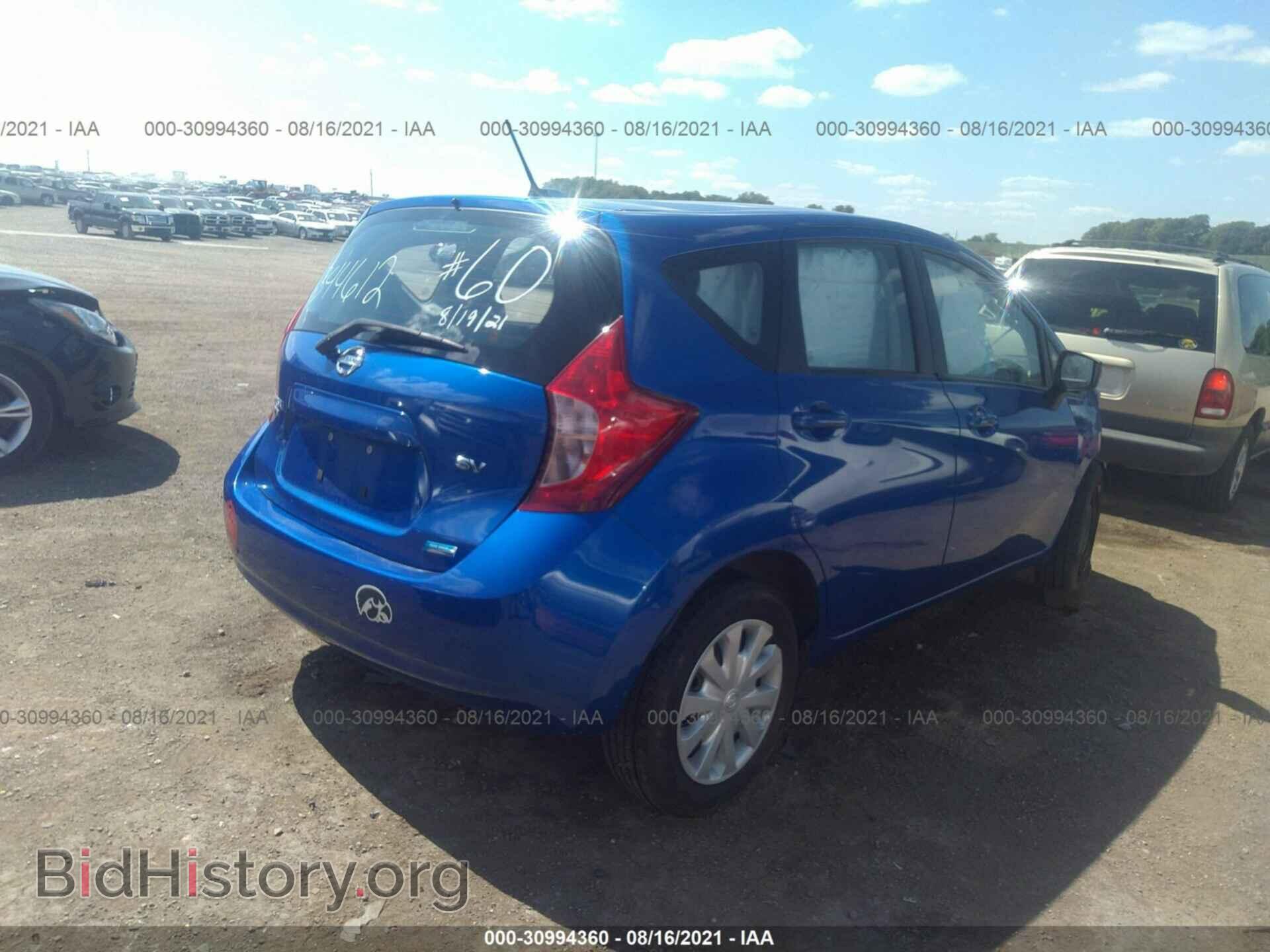 2016 NISSAN VERSA NOTE - VIN: 3N1CE2CP9GL351072 - Фото 4