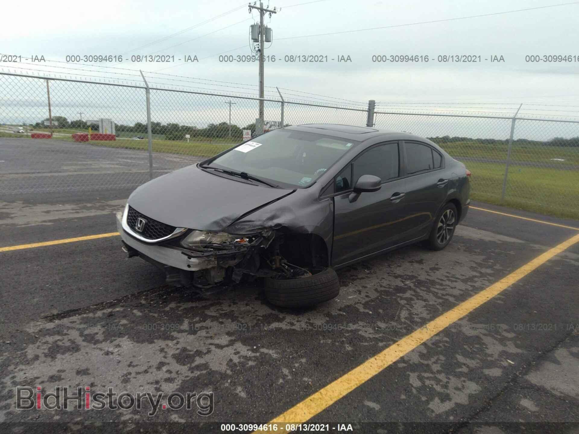 2013 HONDA CIVIC SDN - VIN: 19XFB2F88DE022385 - Фото 2