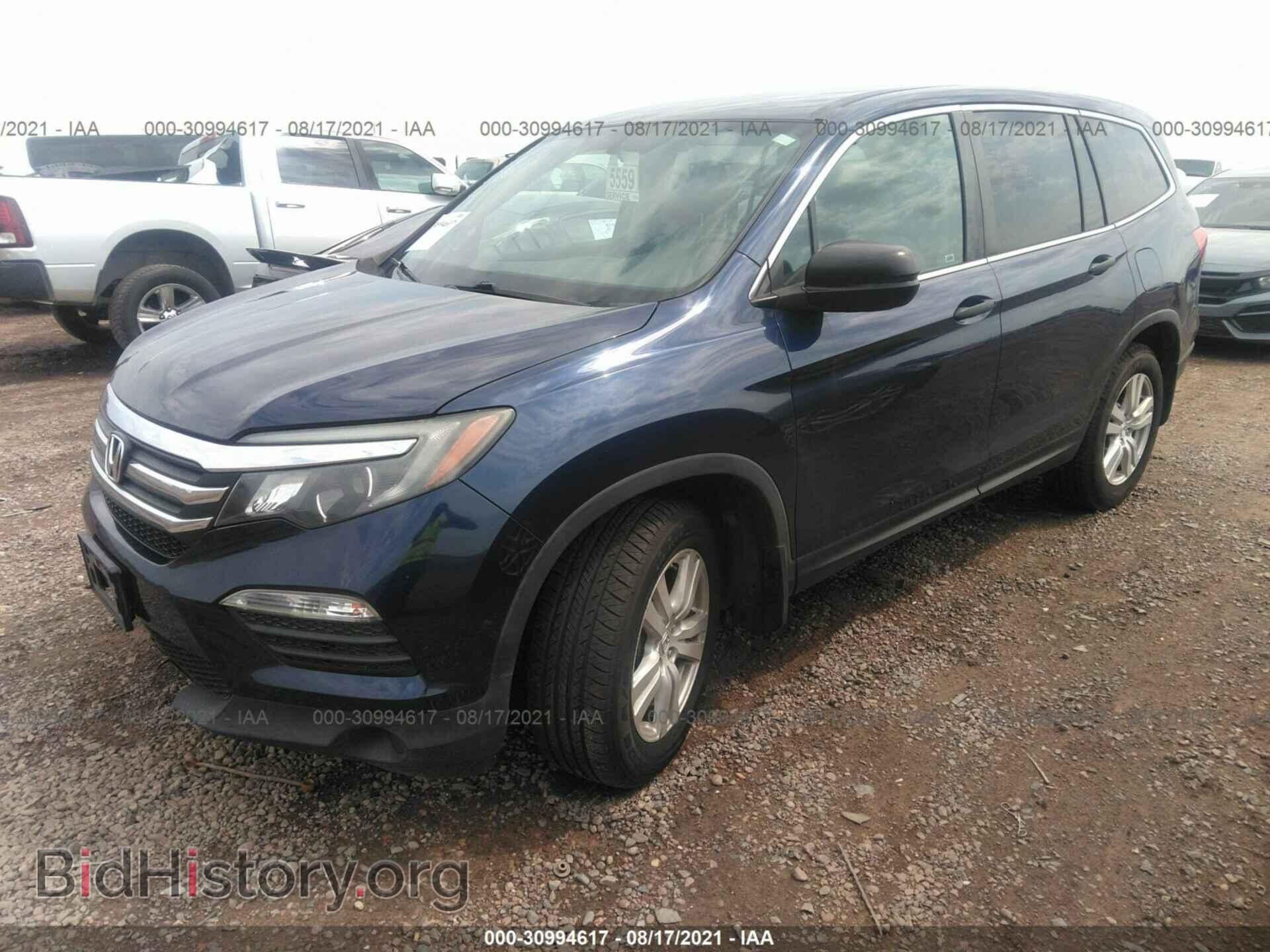 2016 HONDA PILOT - VIN: 5FNYF5H12GB045402 - Фото 2