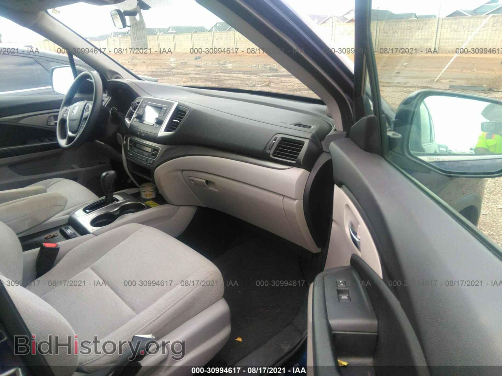 2016 HONDA PILOT - VIN: 5FNYF5H12GB045402 - Фото 5