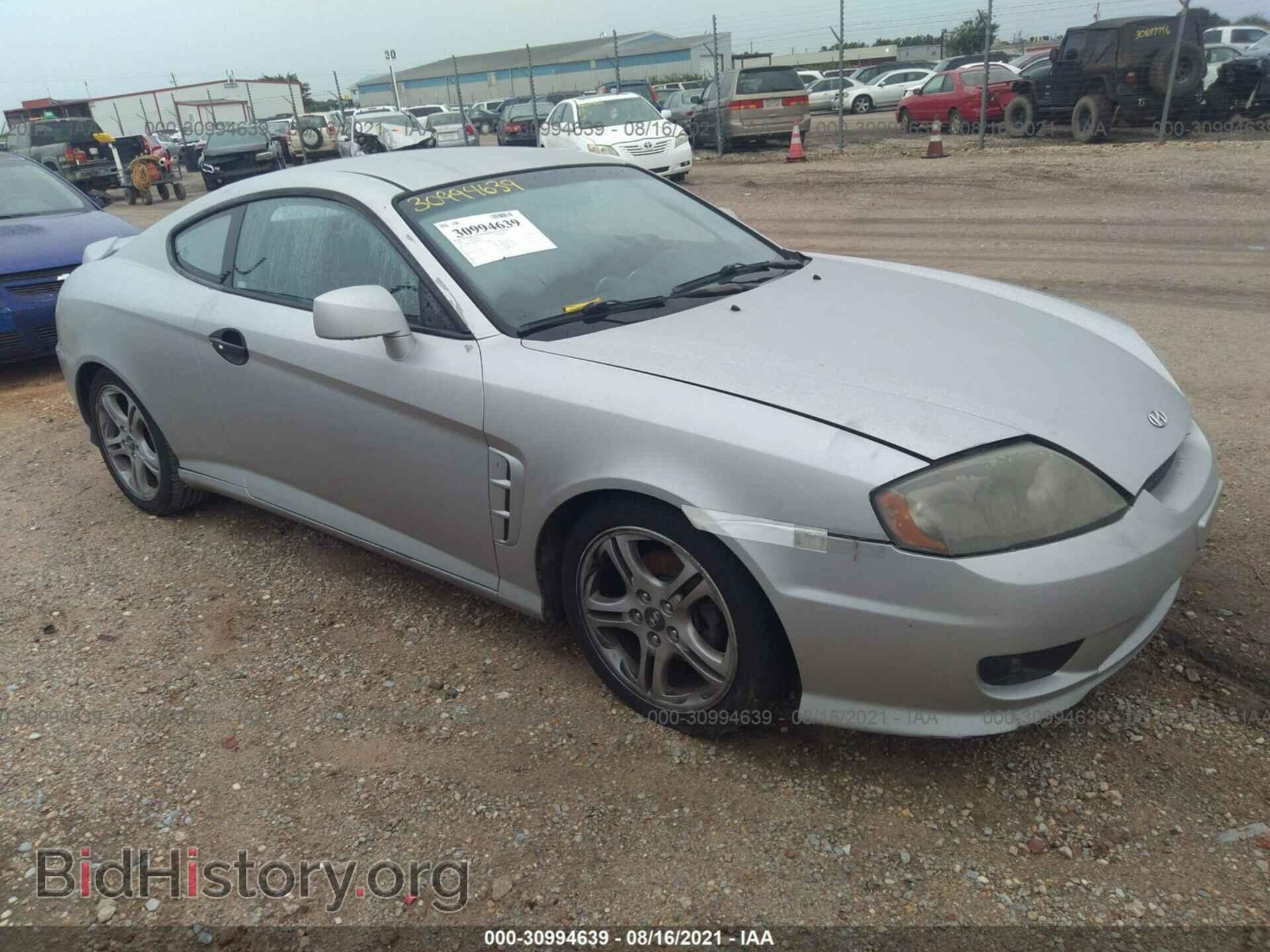 Photo KMHHN65F66U196995 - HYUNDAI TIBURON 2006
