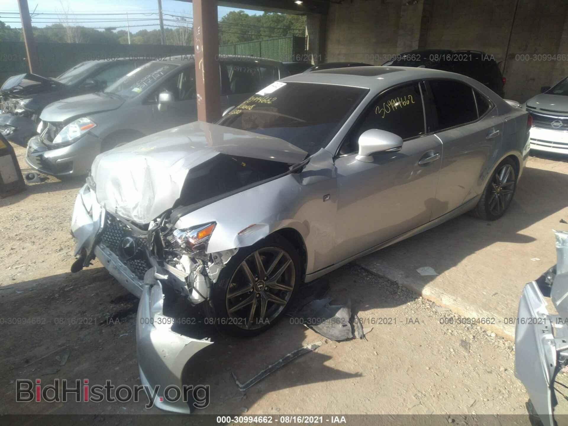 2014 LEXUS IS 350 - VIN: JTHCE1D24E5001838 - Фото 2