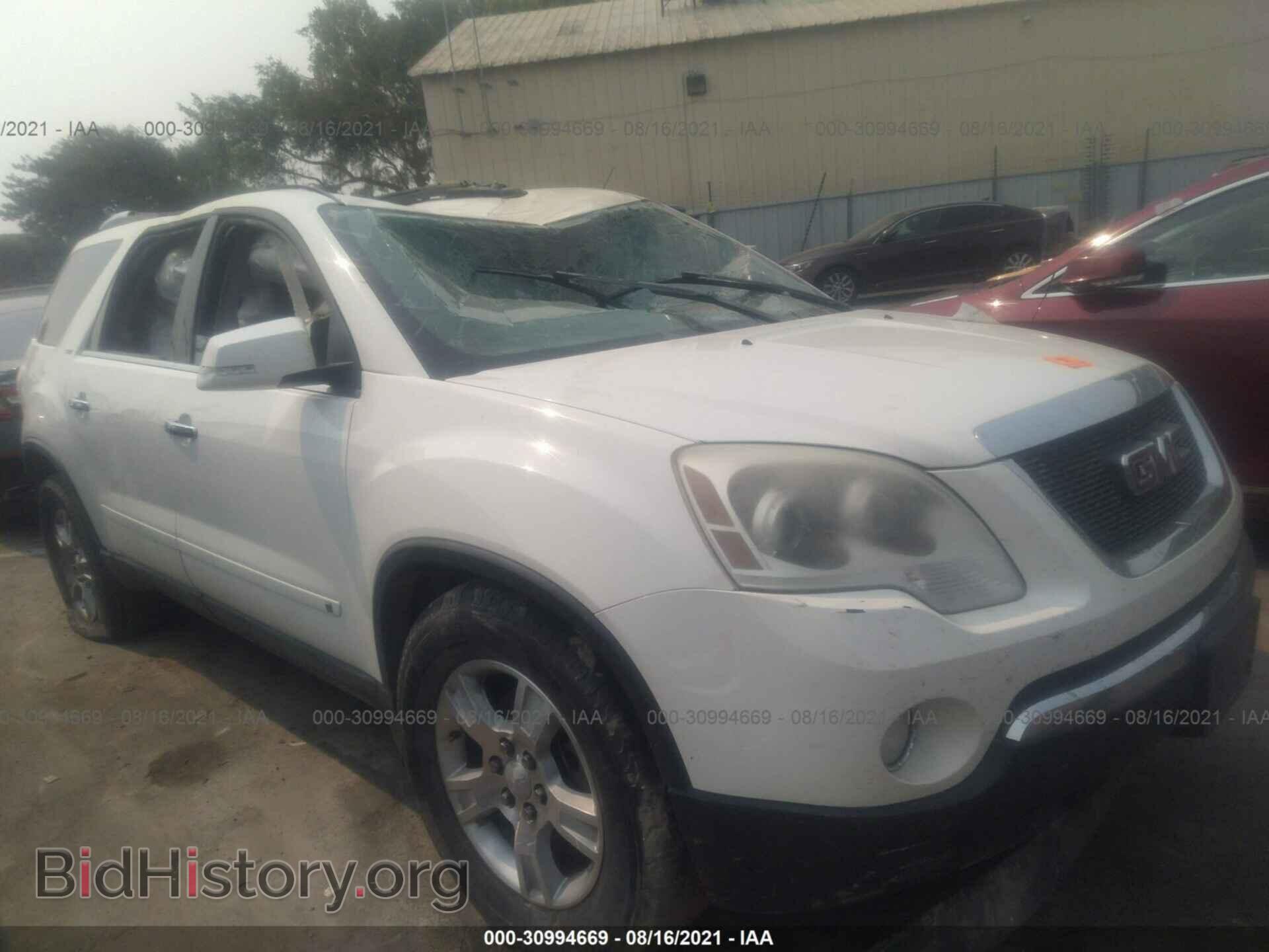 Фотография 1GKER23D99J161304 - GMC ACADIA 2009