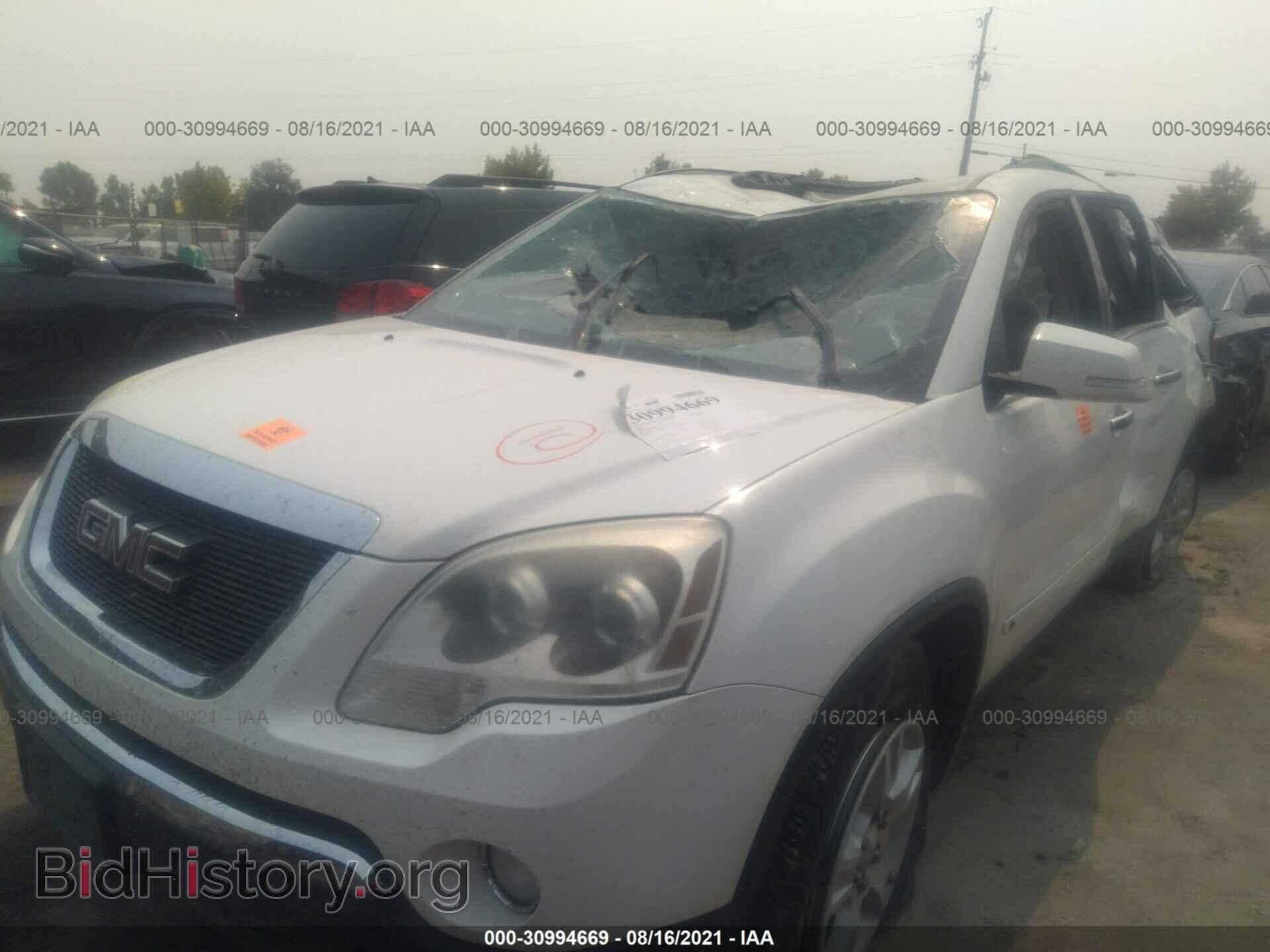 2009 GMC ACADIA - VIN: 1GKER23D99J161304 - Фото 2