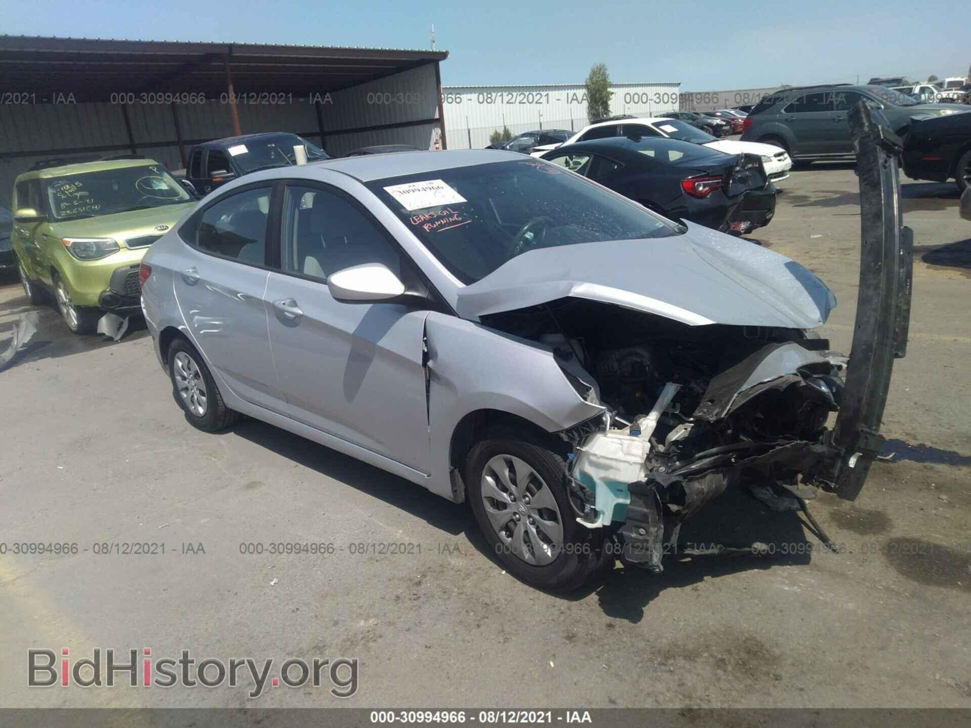 Фотография KMHCT4AE8HU168636 - HYUNDAI ACCENT 2017