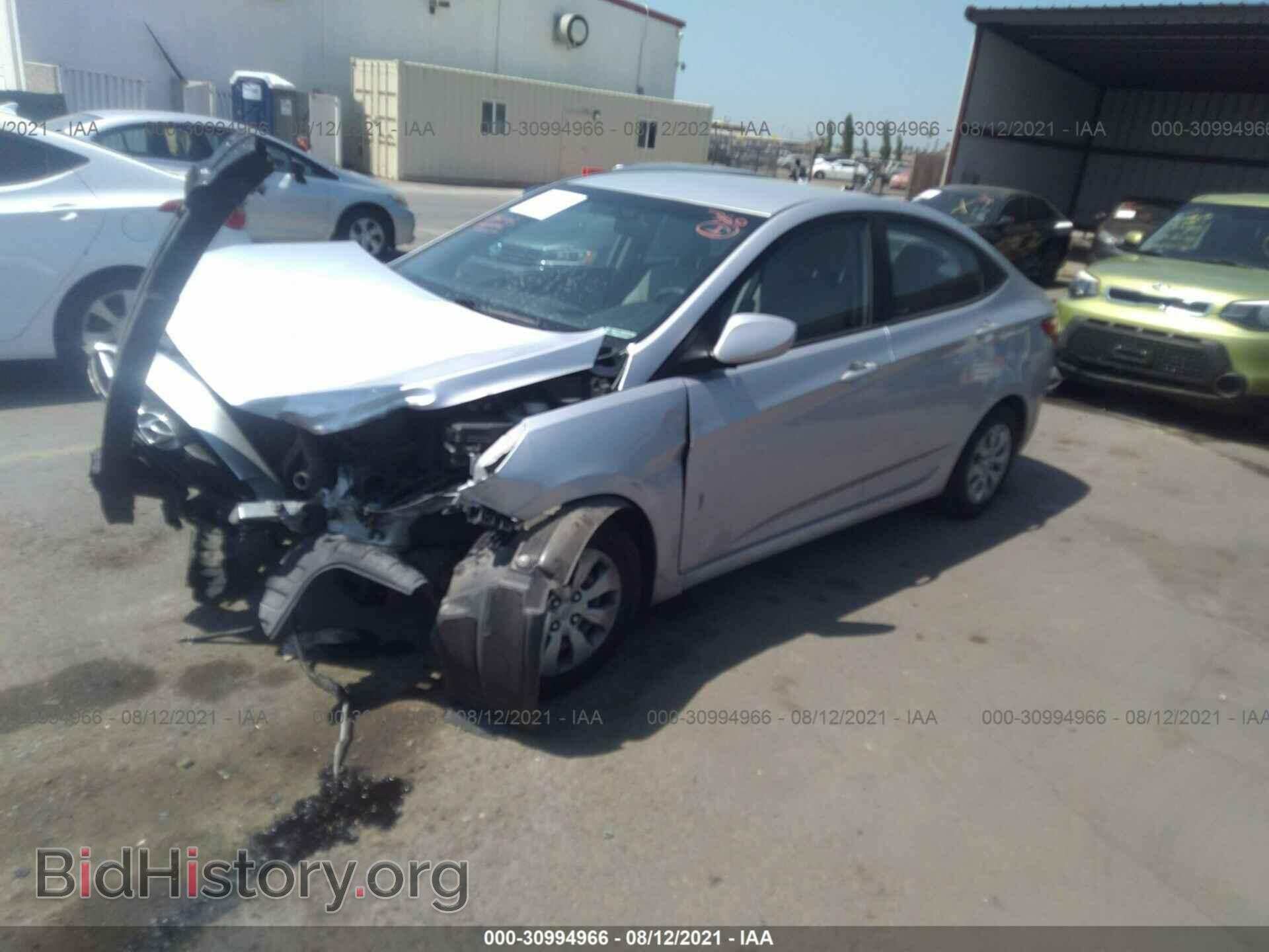 2017 HYUNDAI ACCENT - VIN: KMHCT4AE8HU168636 - Фото 2