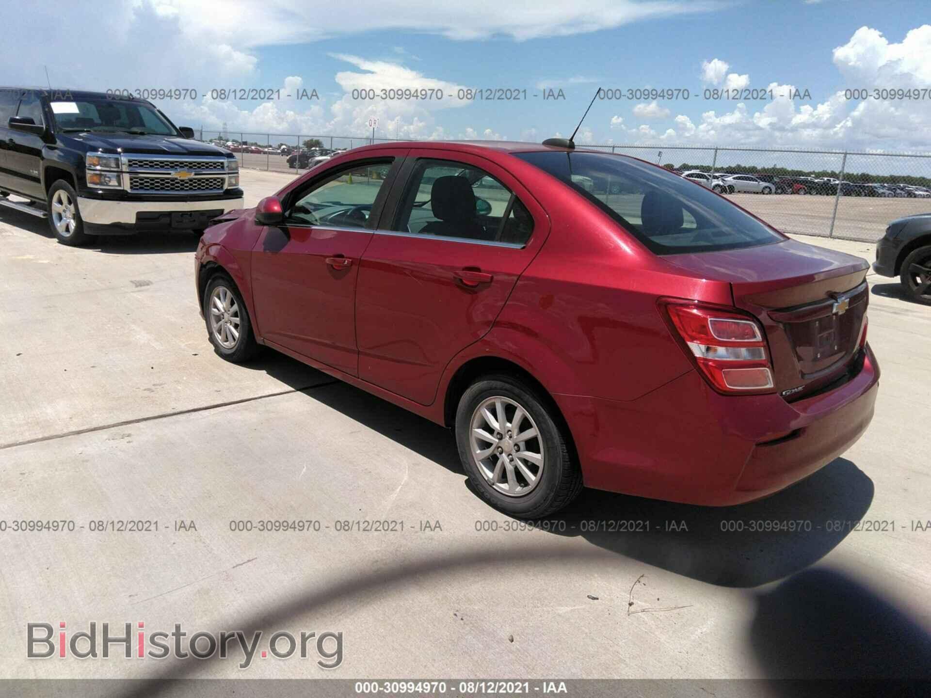 2017 CHEVROLET SONIC - VIN: 1G1JD5SH3H4119781 - Фото 3