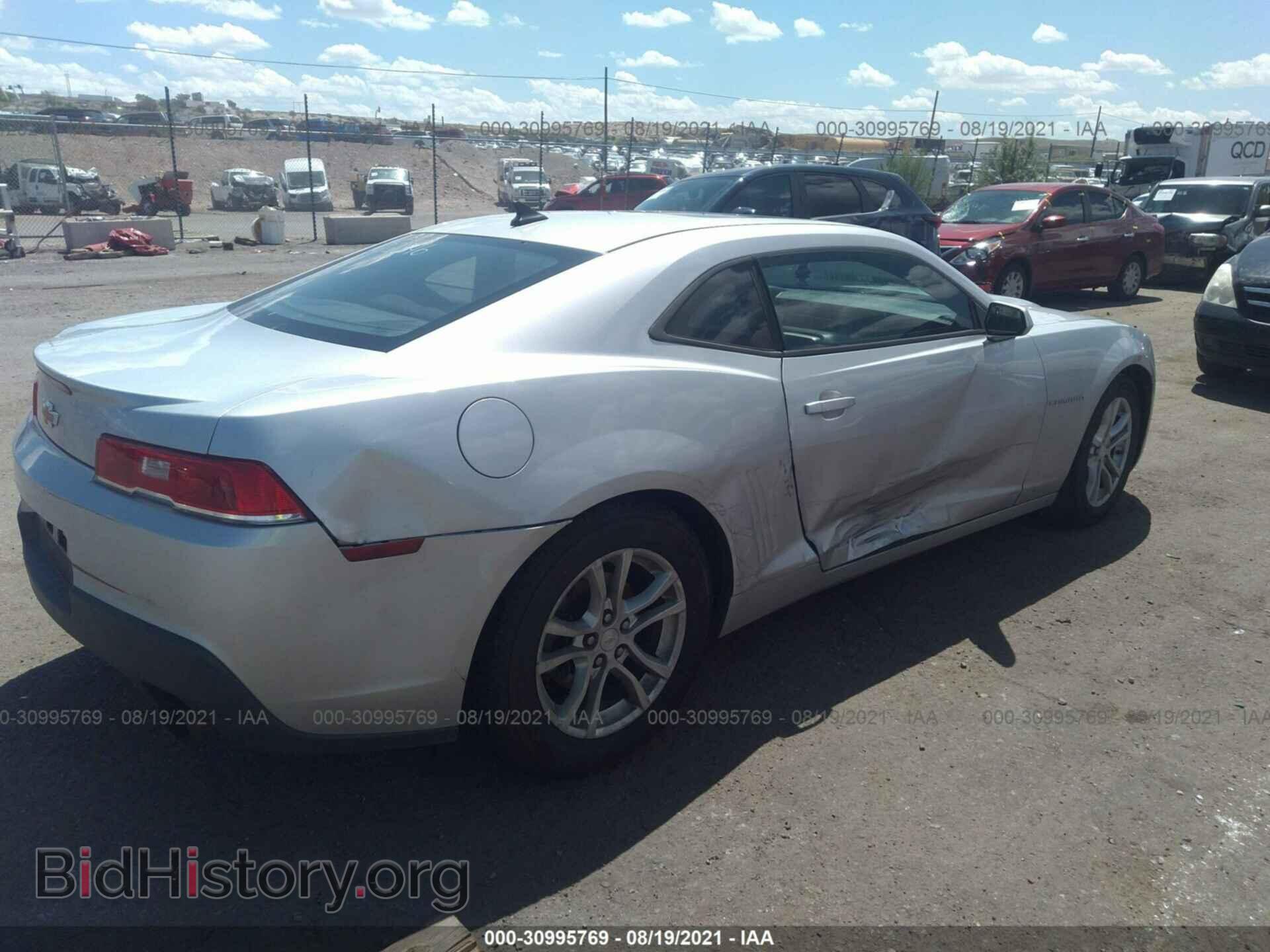 2014 CHEVROLET CAMARO - VIN: 2G1FB1E32E9122846 - Фото 4
