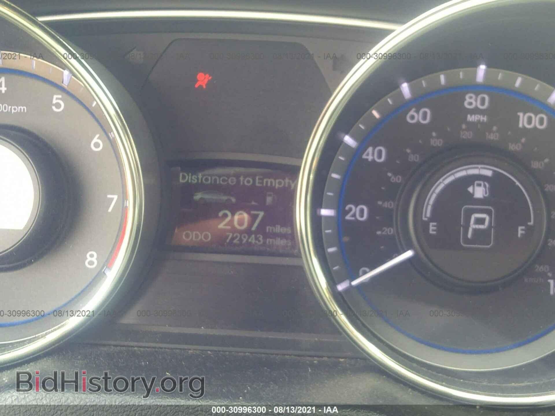 2012 HYUNDAI SONATA - VIN: 5NPEC4ACXCH420868 - Фото 7