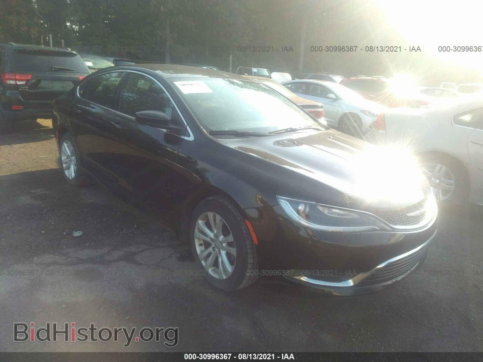 Фотография 1C3CCCAB0FN733011 - CHRYSLER 200 2015