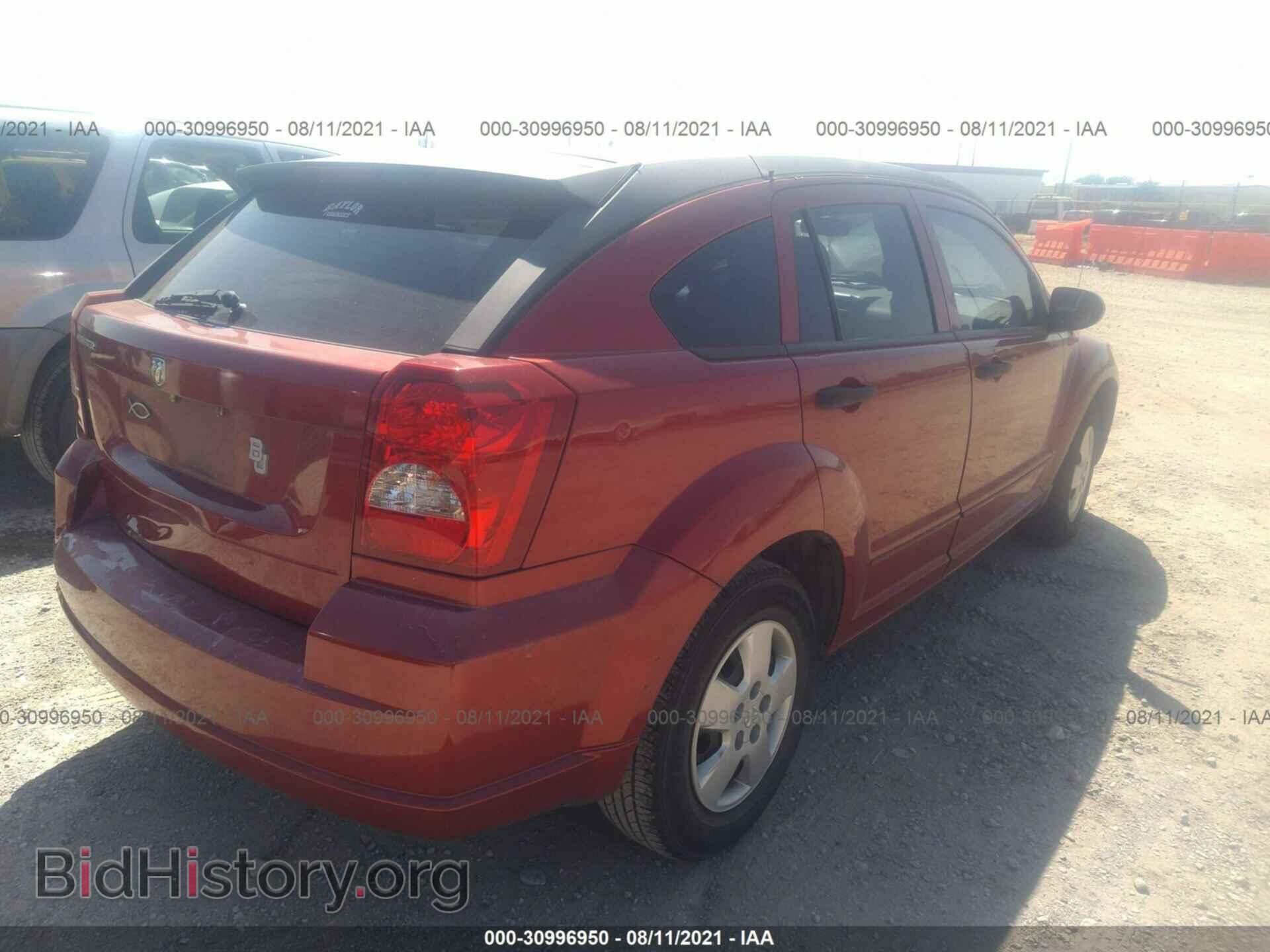 2007 DODGE CALIBER - VIN: 1B3HB28BX7D176962 - Фото 4