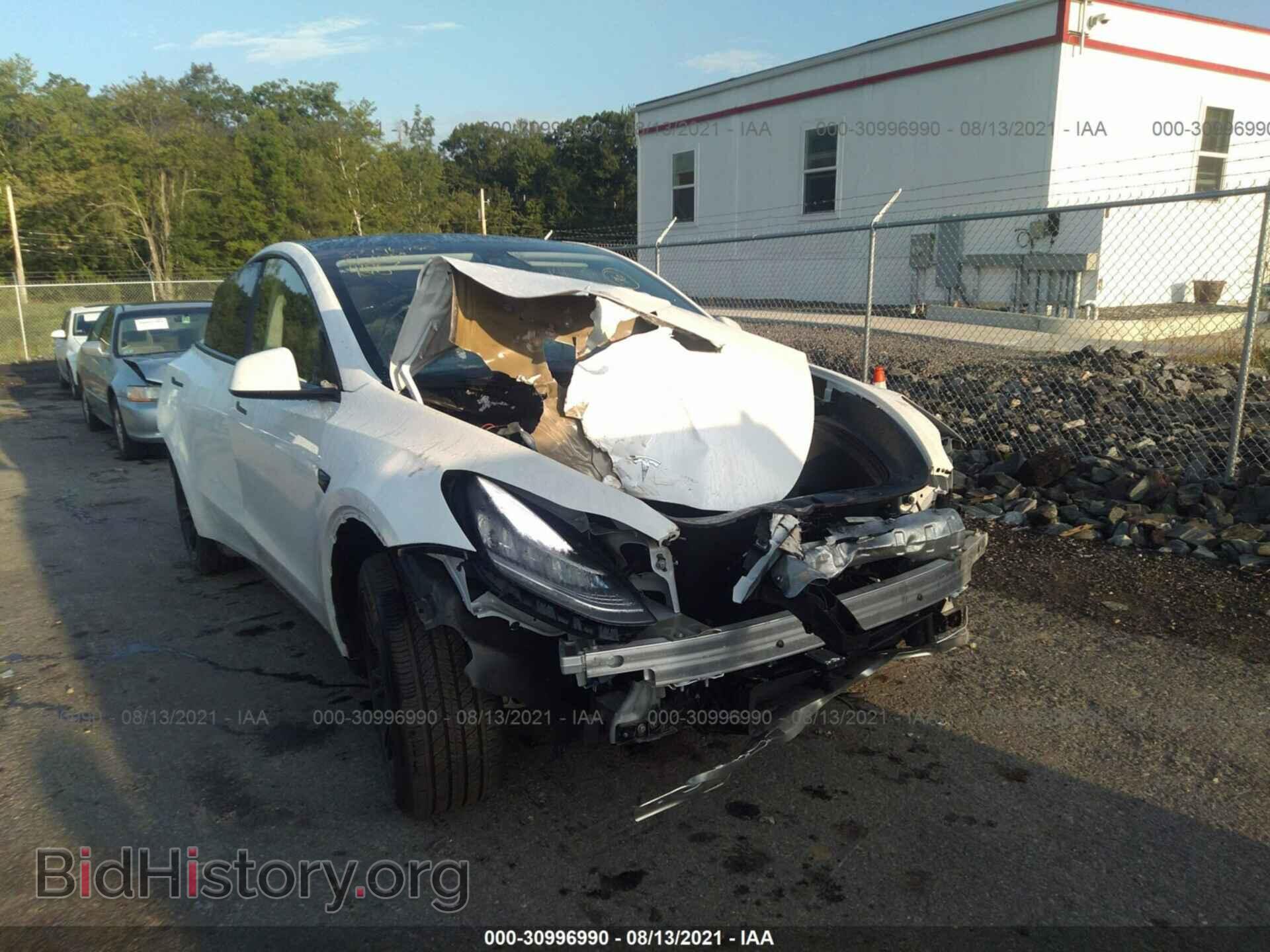 2021 TESLA MODEL Y - VIN: 5YJYGDED8MF109587 - Фото 6