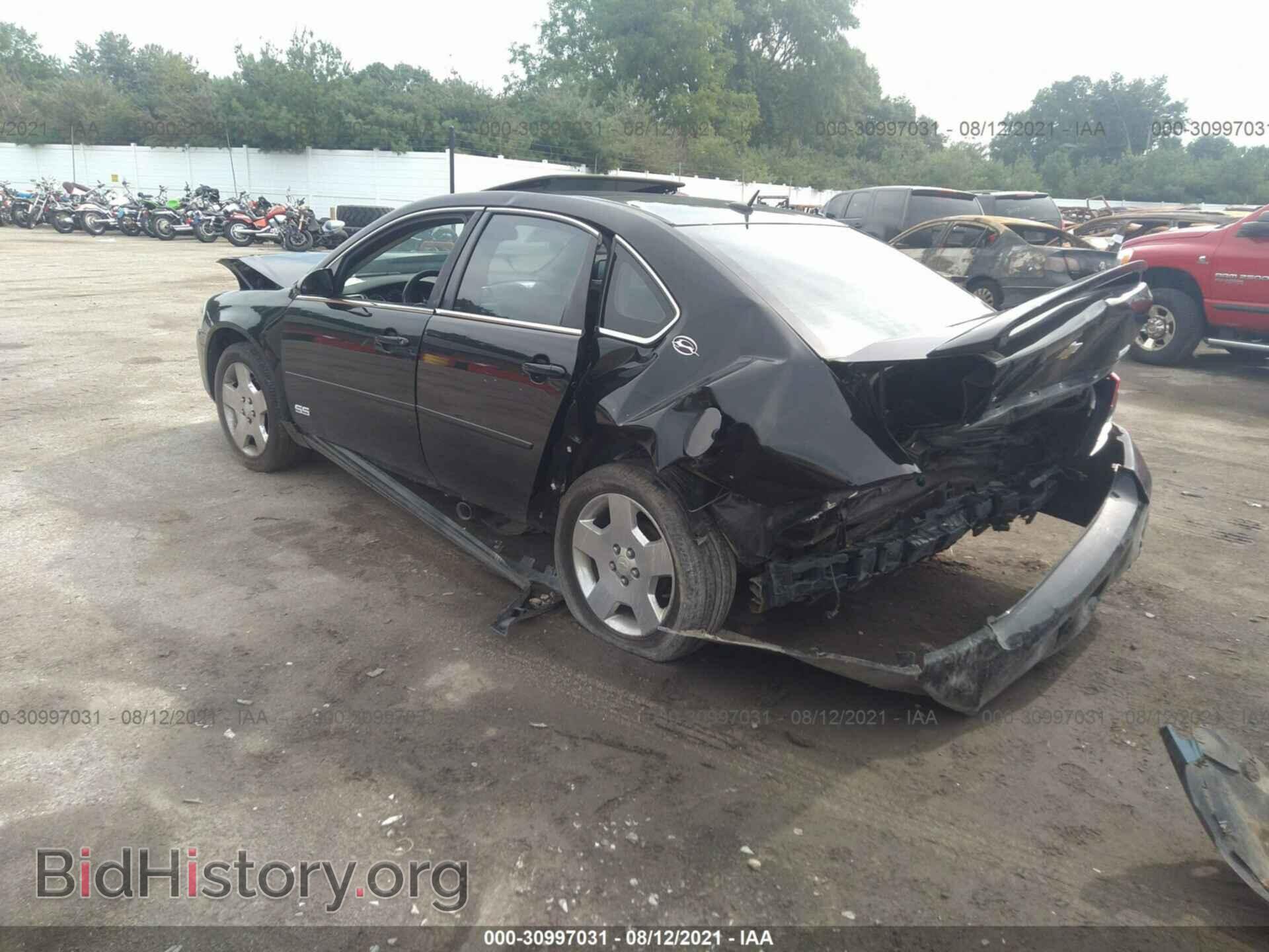 2007 CHEVROLET IMPALA - VIN: 2G1WD58C679382408 - Фото 3