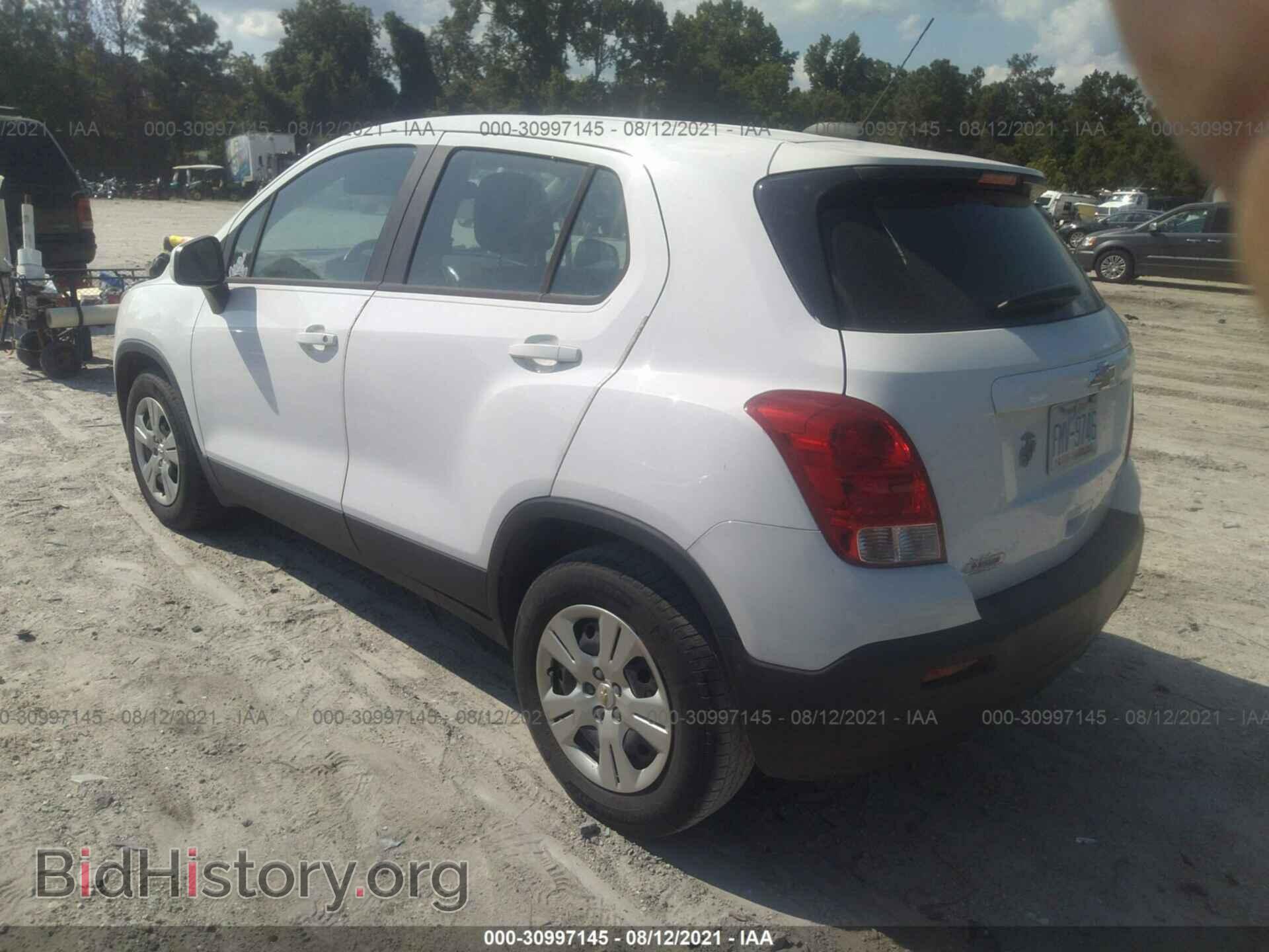 2015 CHEVROLET TRAX - VIN: KL7CJKSB0FB096307 - Фото 3