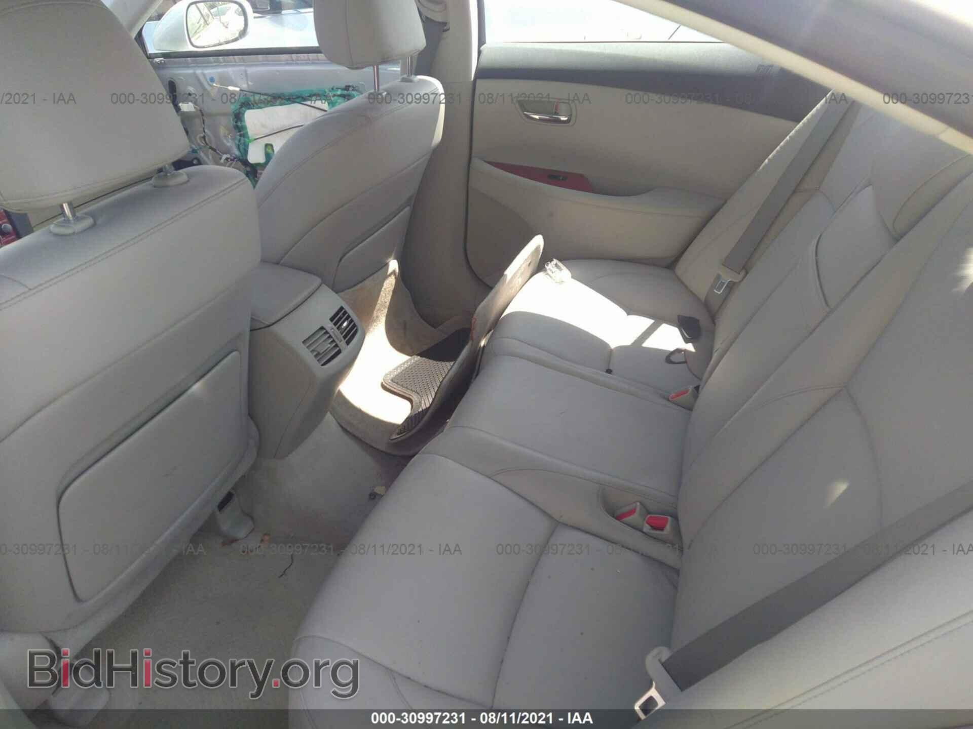 2008 LEXUS ES 350 - VIN: JTHBJ46G082175266 - Фото 8