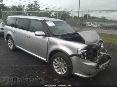 2012 Ford FLEX SEL, silver — VIN 2FMHK6CC3CBD00930, IAAI