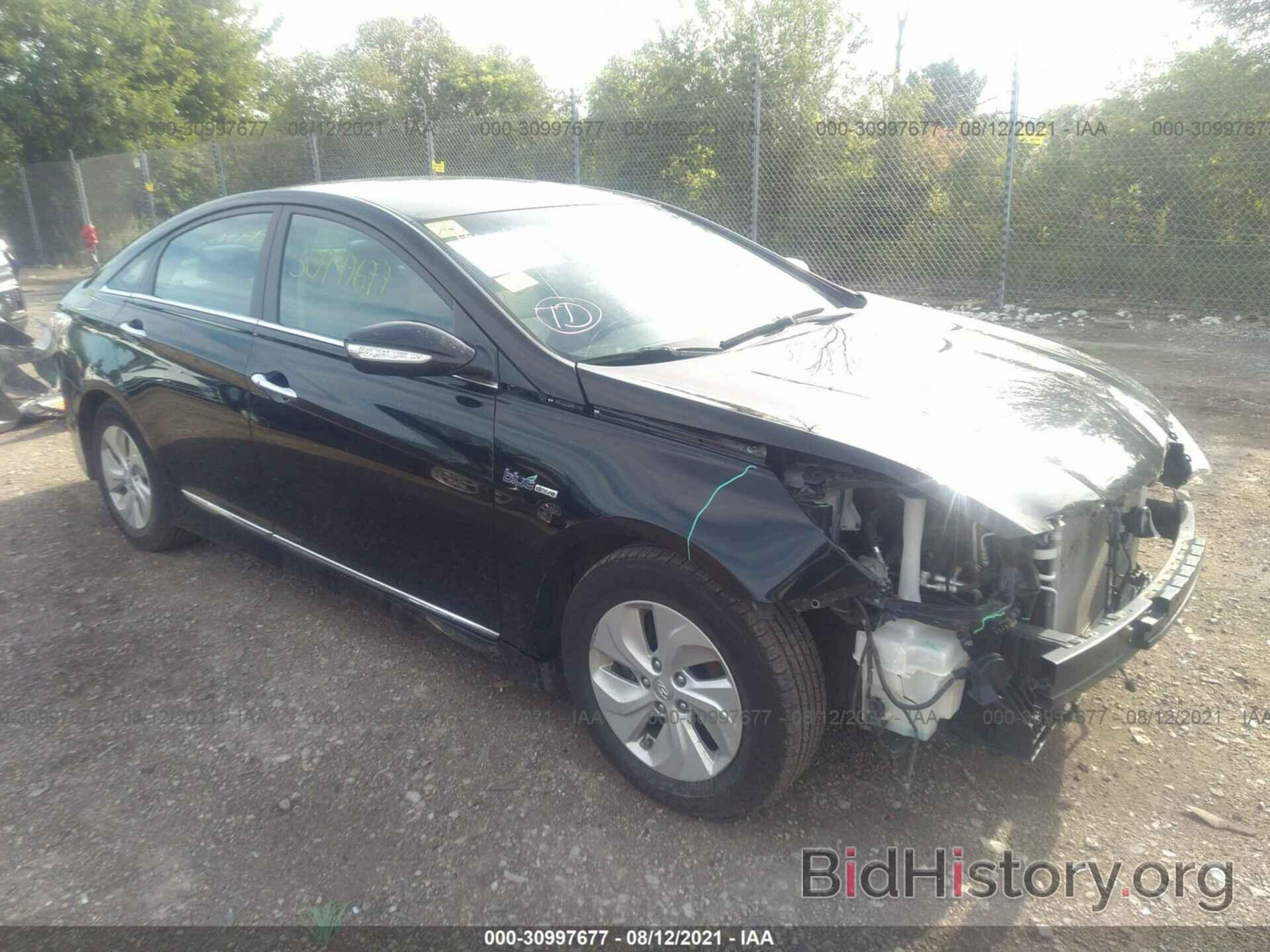 Photo KMHEC4A48DA066149 - HYUNDAI SONATA HYBRID 2013