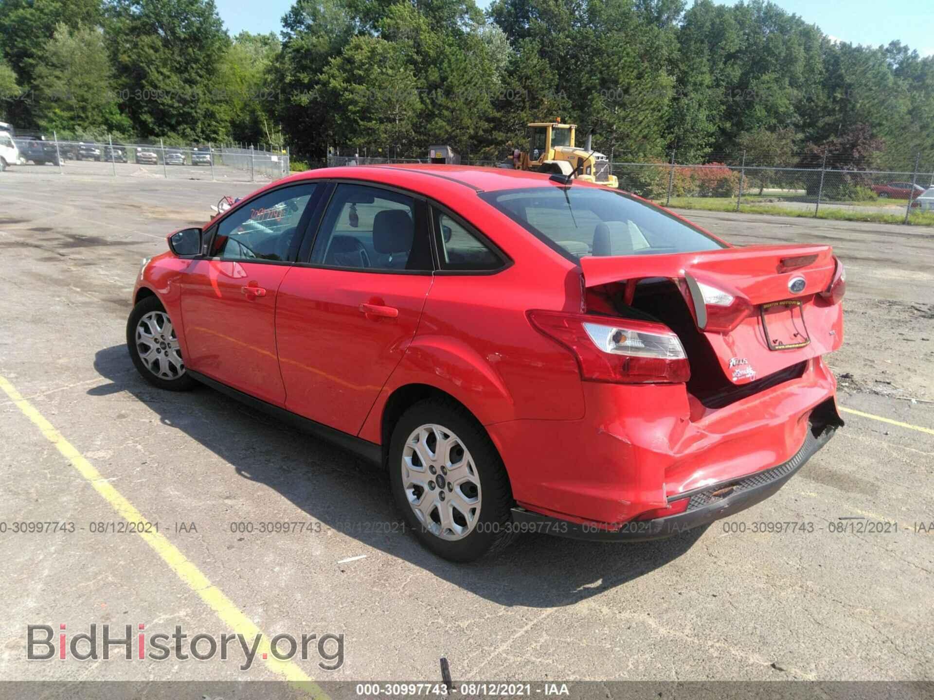 2012 FORD FOCUS - VIN: 1FAHP3F27CL306582 - Фото 3