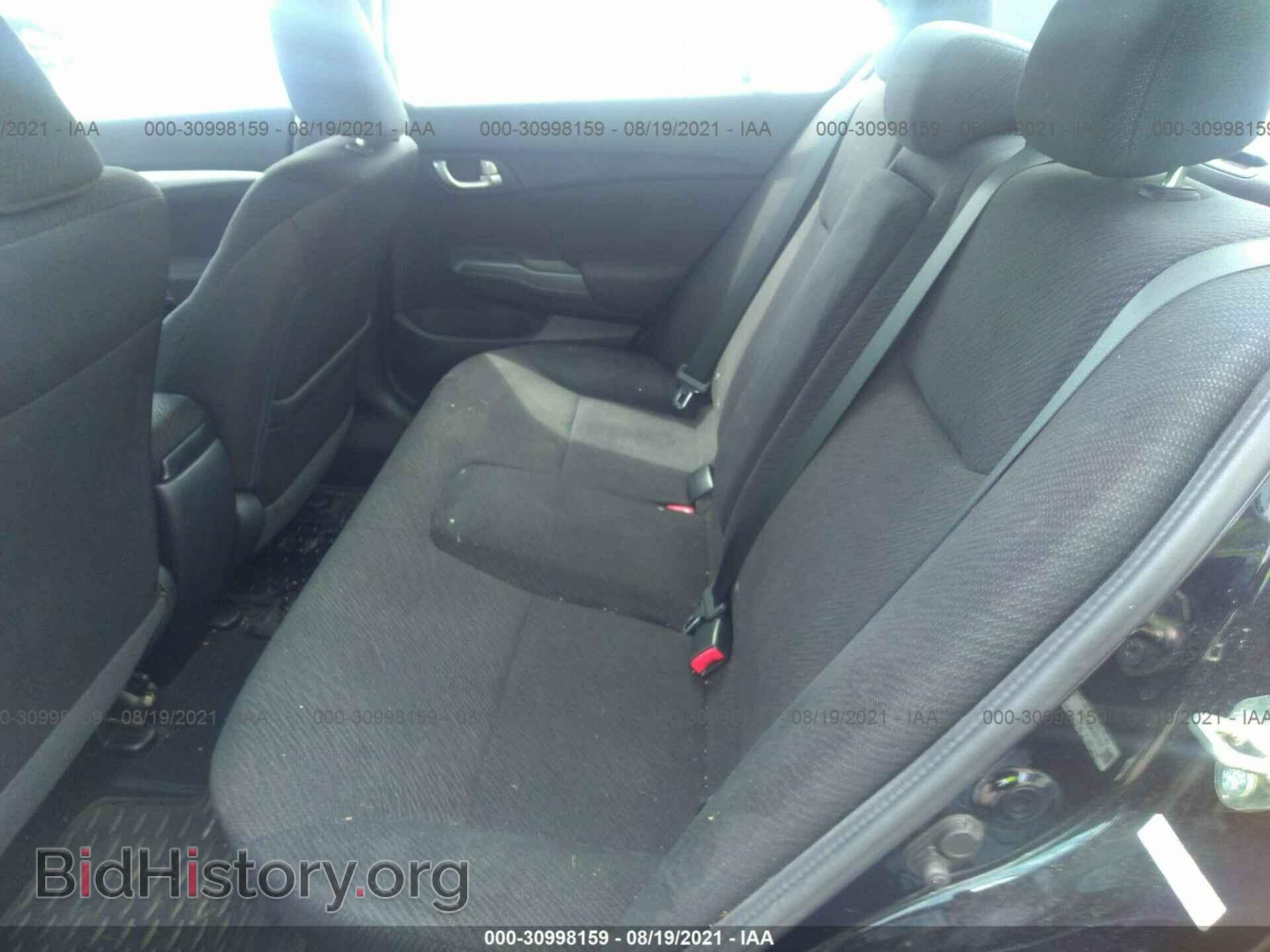 2013 HONDA CIVIC SDN - VIN: 19XFB2F86DE075229 - Фото 8