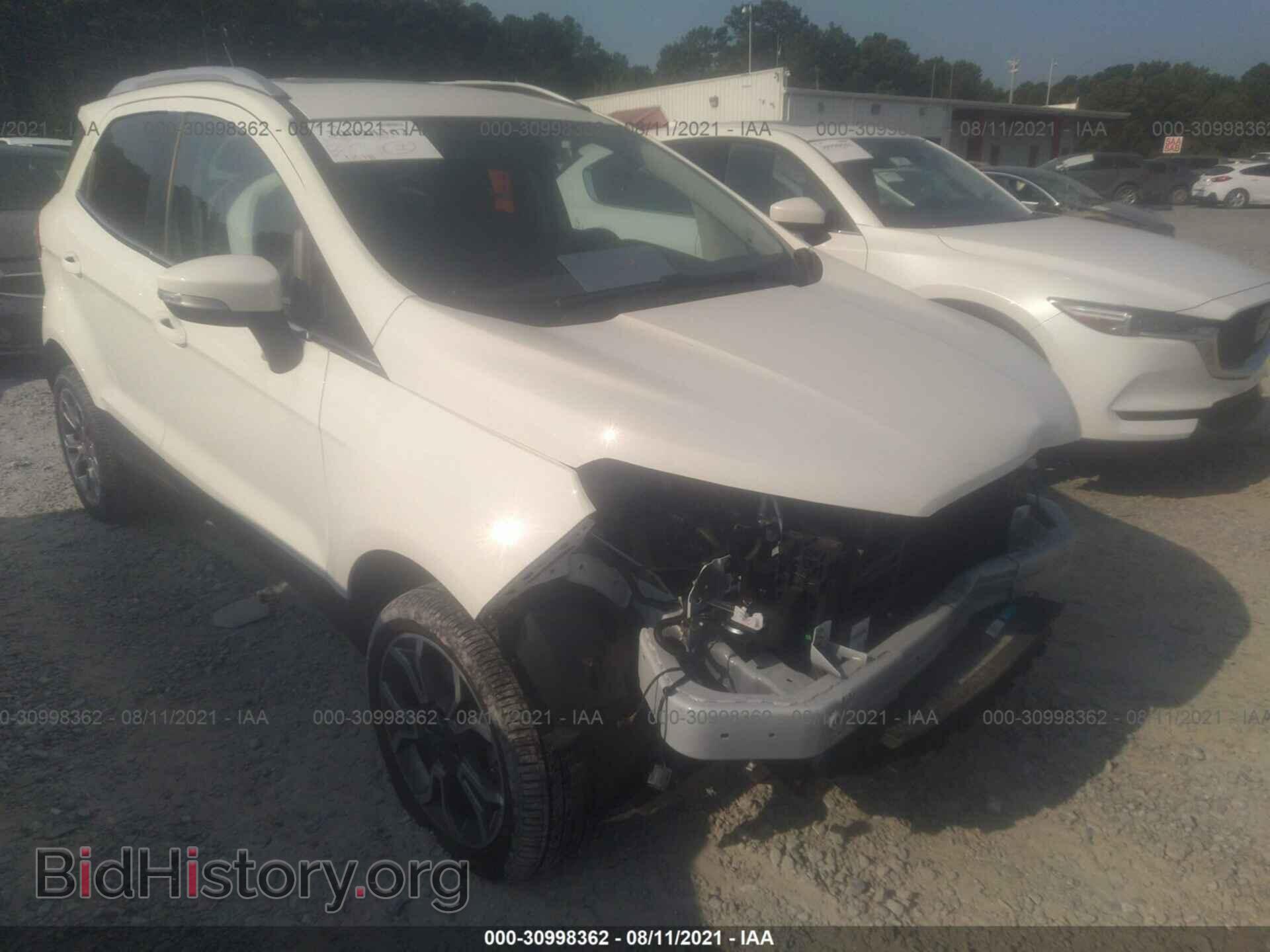 Фотография MAJ6S3KL5MC411708 - FORD ECOSPORT 2021