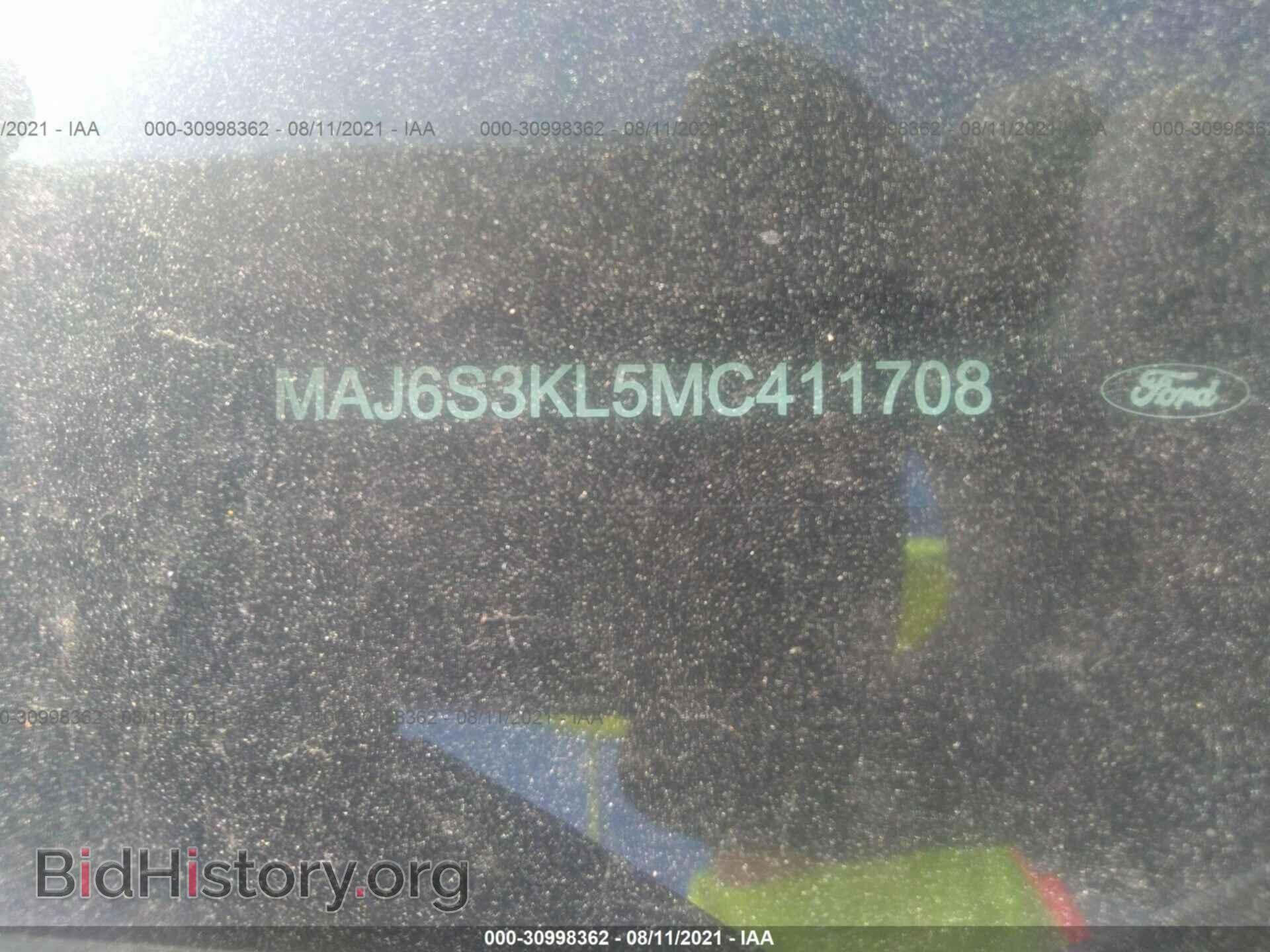 2021 FORD ECOSPORT - VIN: MAJ6S3KL5MC411708 - Фото 9