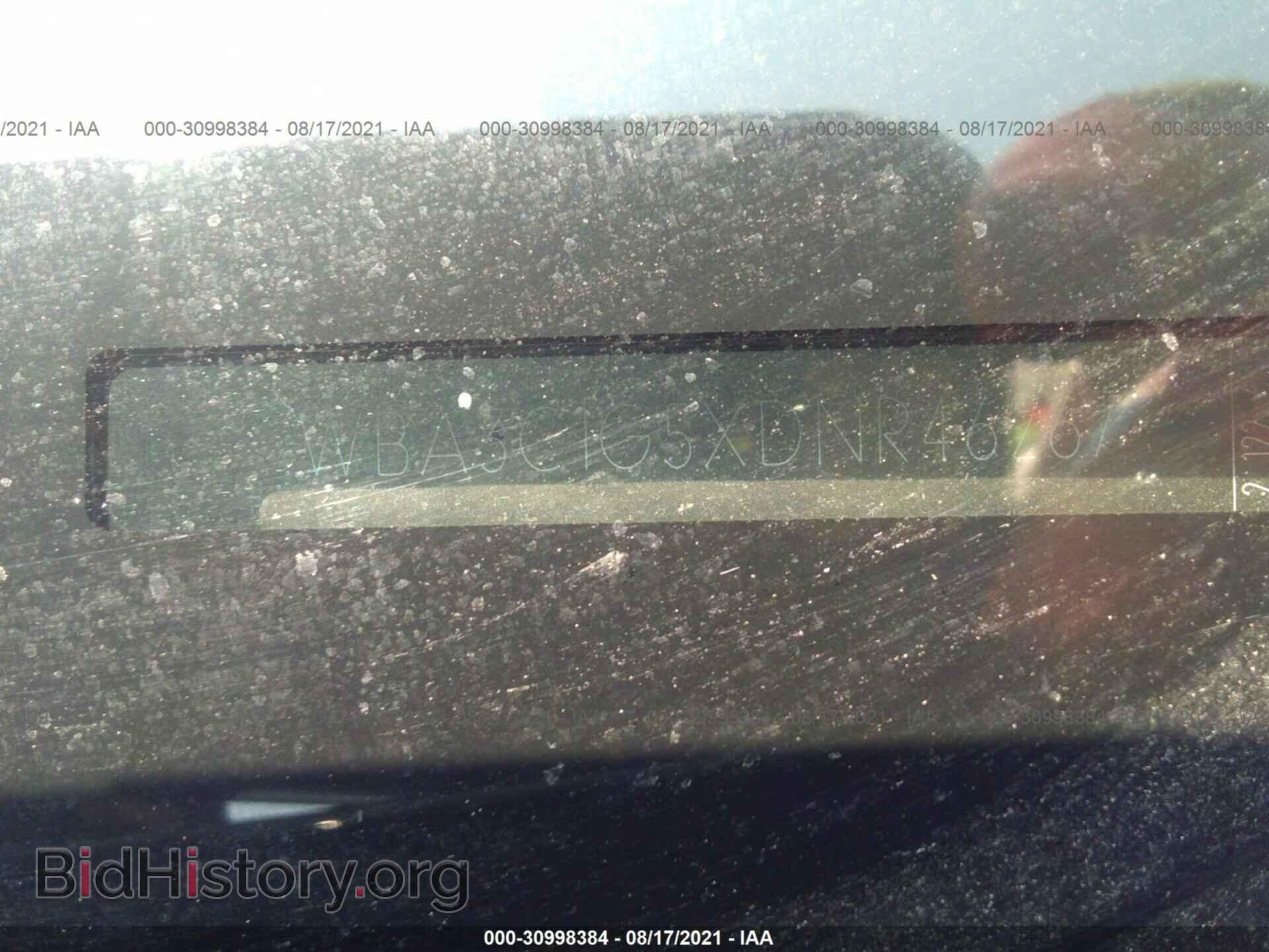2013 BMW 3 SERIES - VIN: WBA3C1G5XDNR46267 - Фото 9