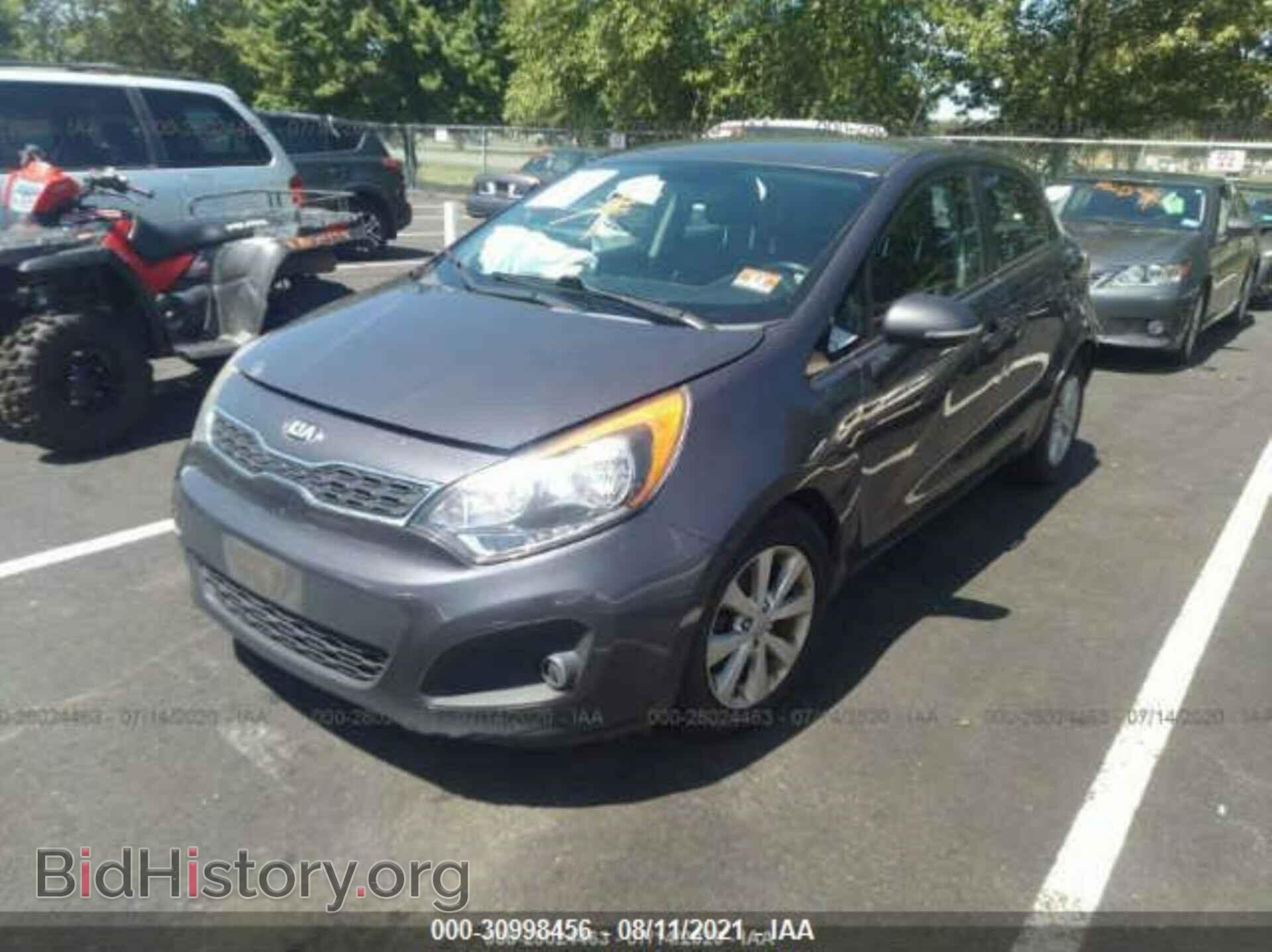 2013 KIA RIO - VIN: KNADN5A34D6187591 - Фото 2