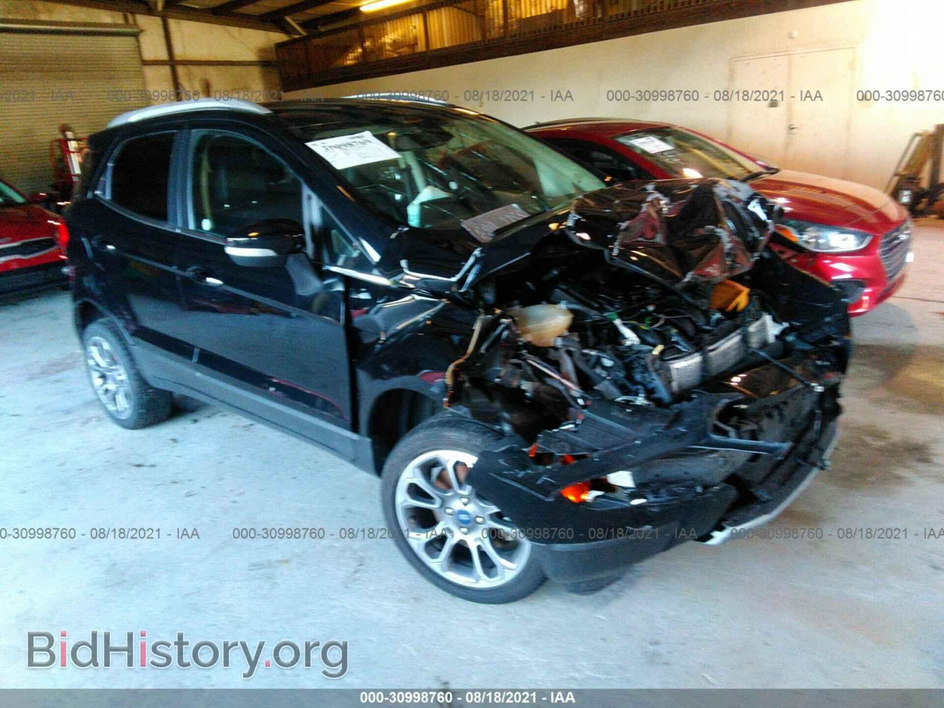 Photo MAJ6S3KL0LC360827 - FORD ECOSPORT 2020