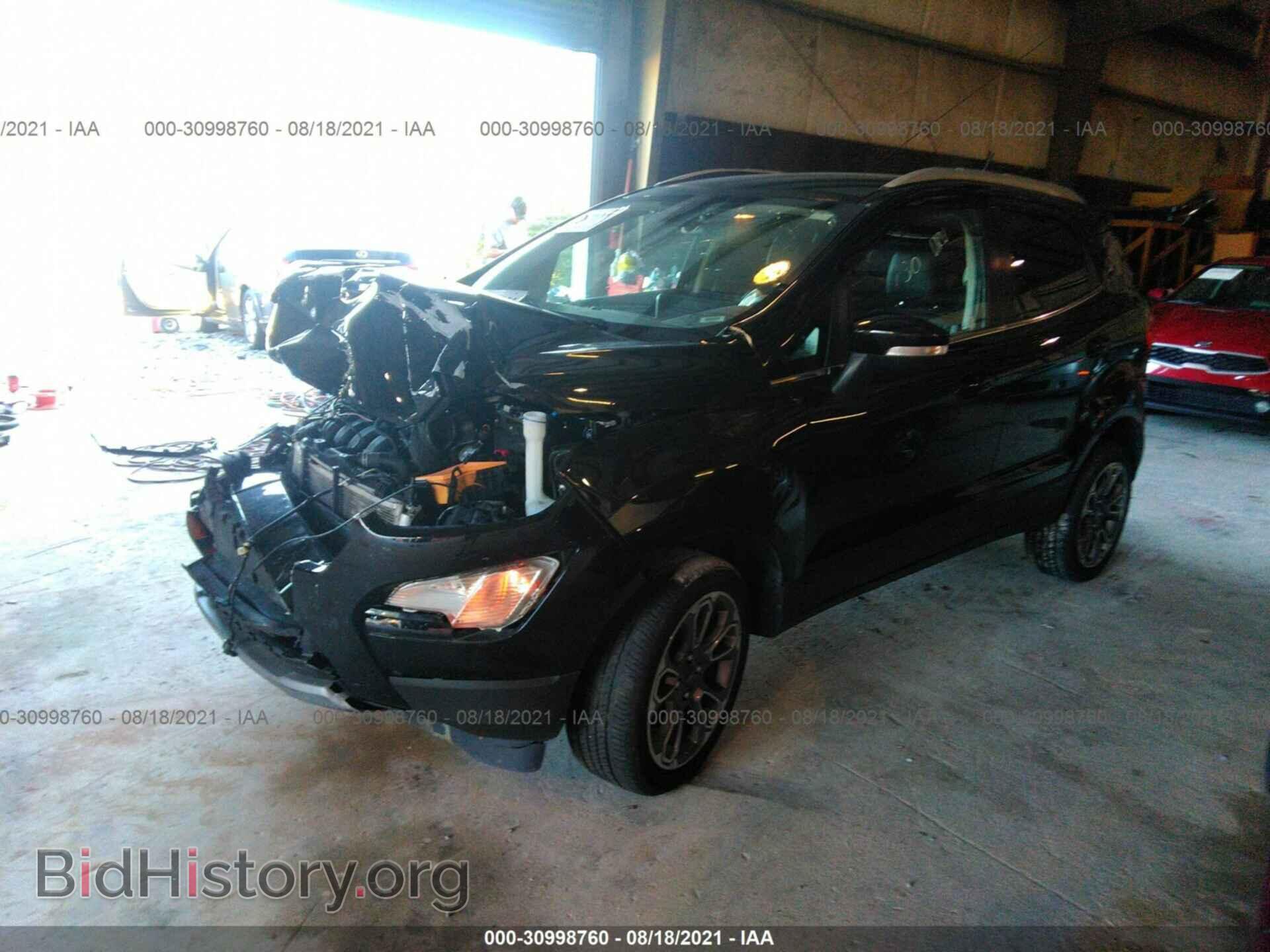 2020 FORD ECOSPORT - VIN: MAJ6S3KL0LC360827 - Фото 2