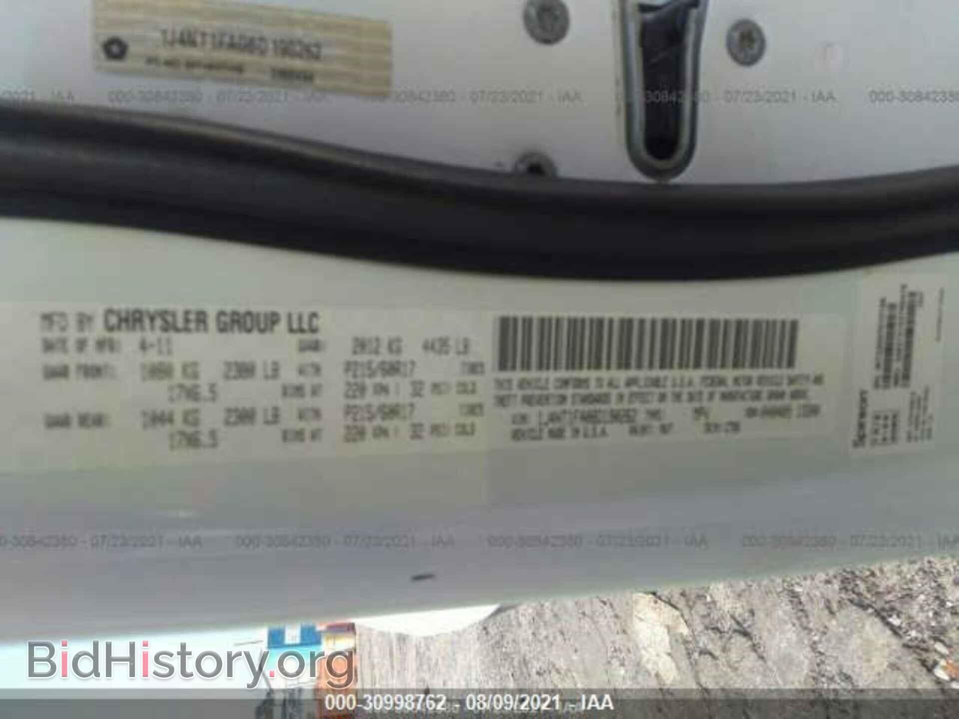 2011 JEEP COMPASS - VIN: 1J4NT1FA0BD190262 - Photo 9