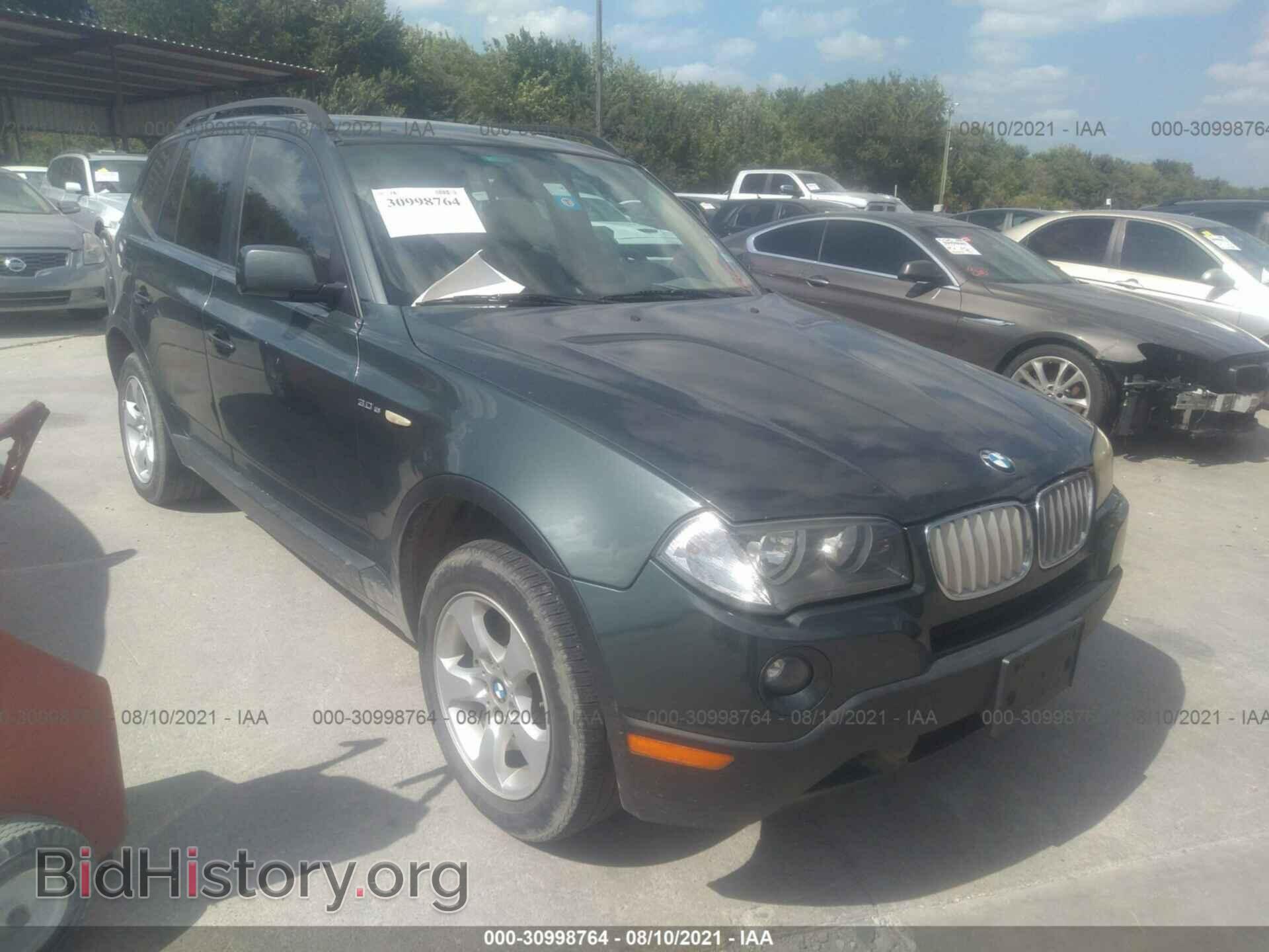Фотография WBXPC93407WF15165 - BMW X3 2007