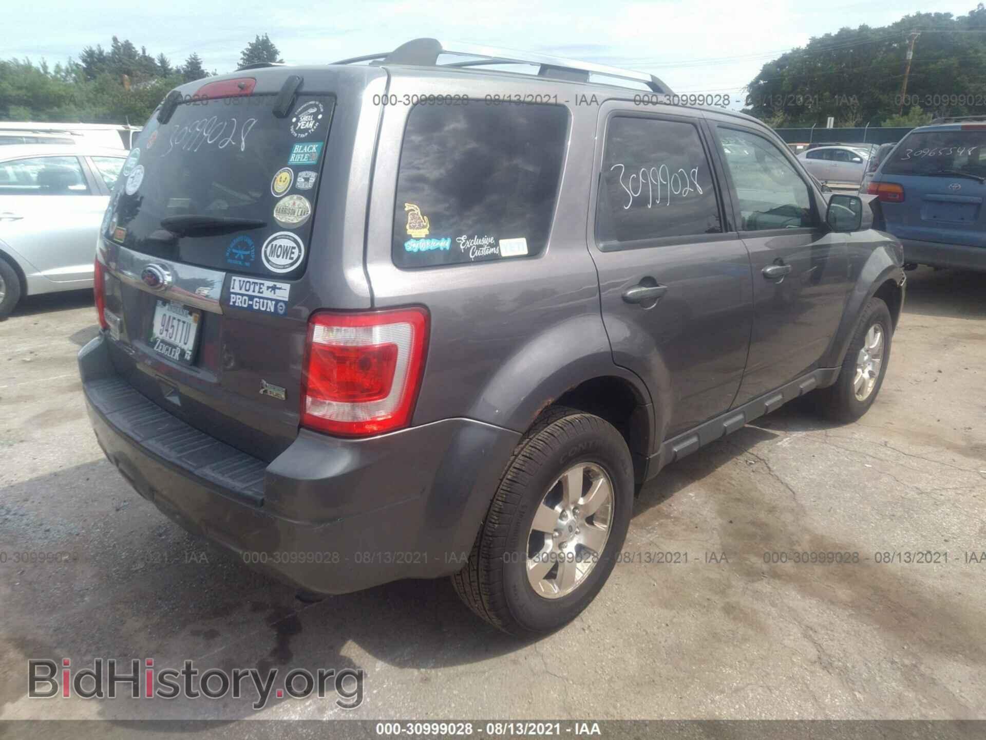 2011 FORD ESCAPE - VIN: 1FMCU9EG4BKC06422 - Photo 4