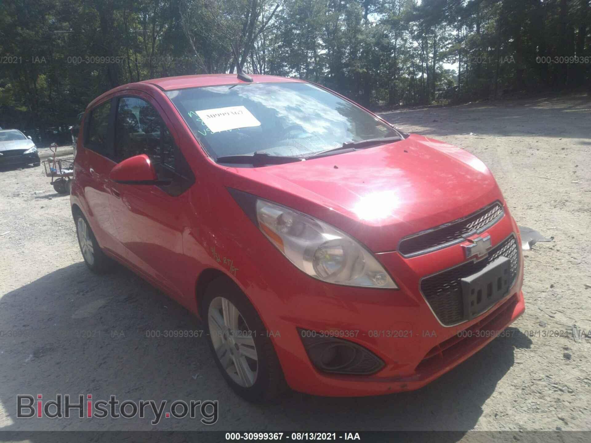 Photo KL8CB6S99DC608120 - CHEVROLET SPARK 2013
