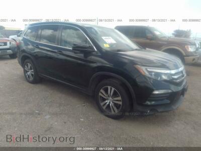 2017 Honda PILOT EX-L, green — VIN 5FNYF5H83HB009152, IAAI