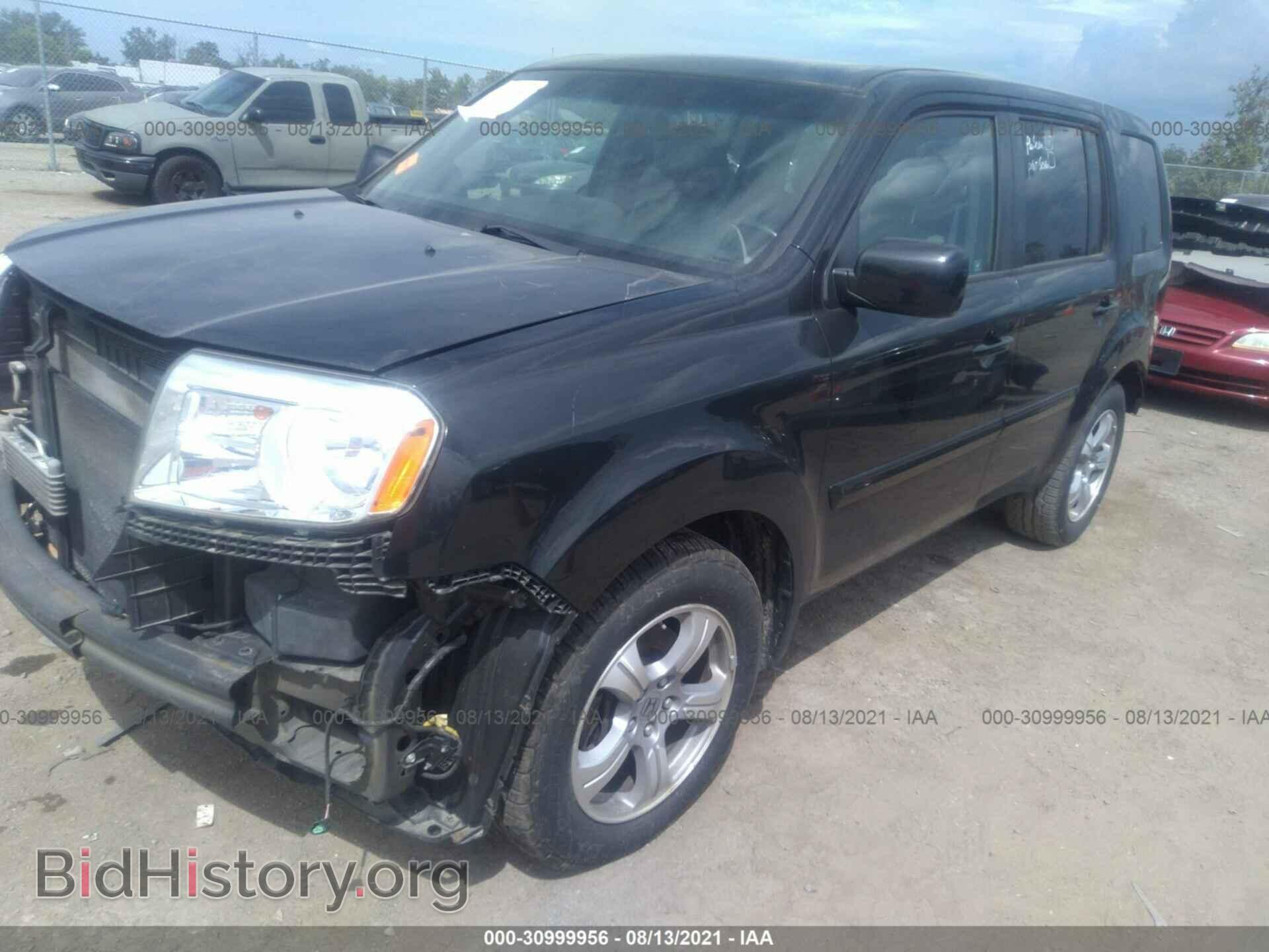 2012 HONDA PILOT - VIN: 5FNYF4H60CB007361 - Фото 2