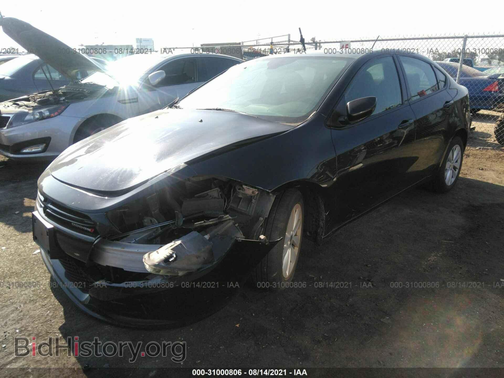 2015 DODGE DART - VIN: 1C3CDFBB0FD140736 - Фото 2